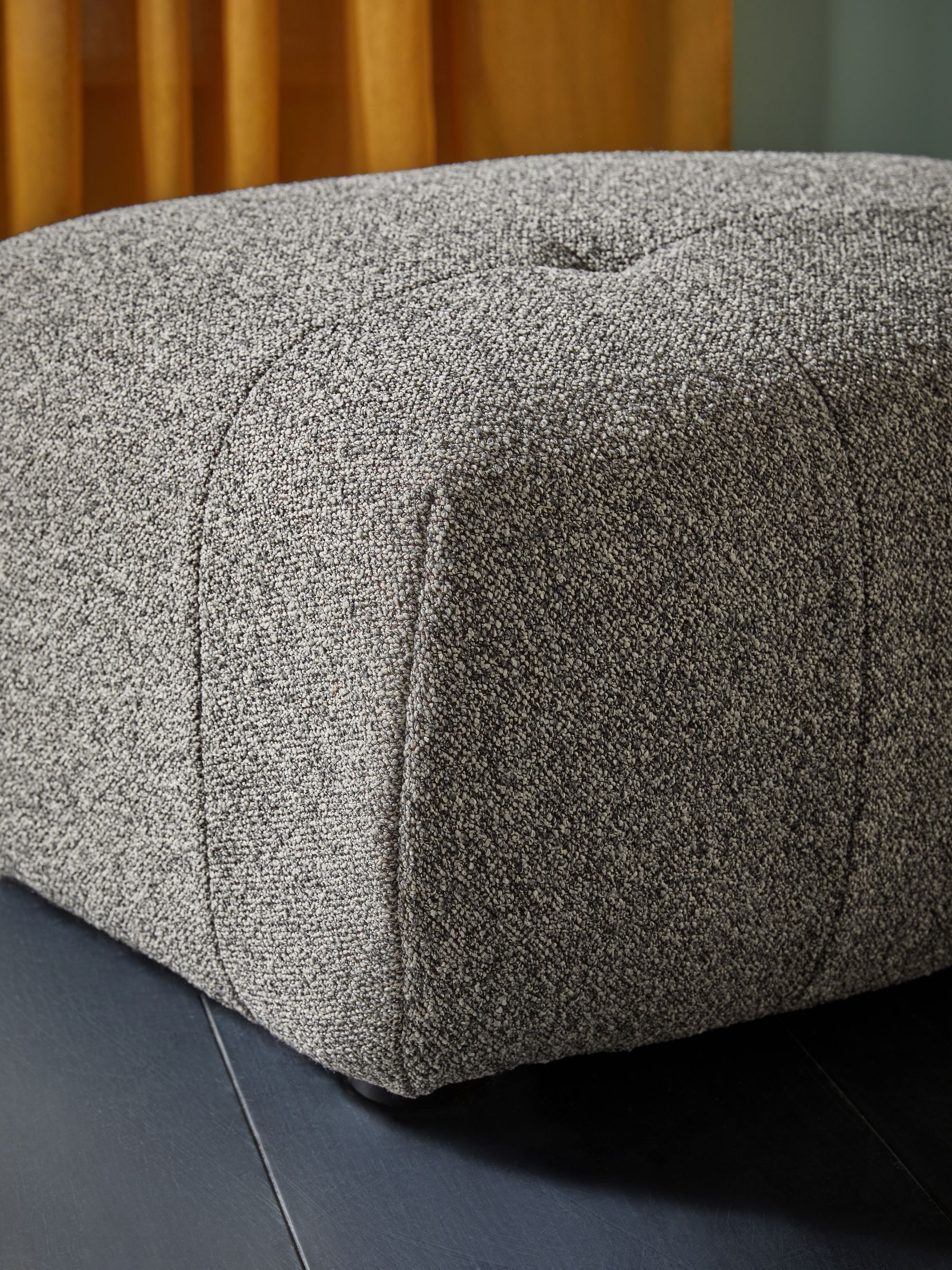 Alban Modular Footstool in Grey Marl Pax Boucle - Image 3 of 6
