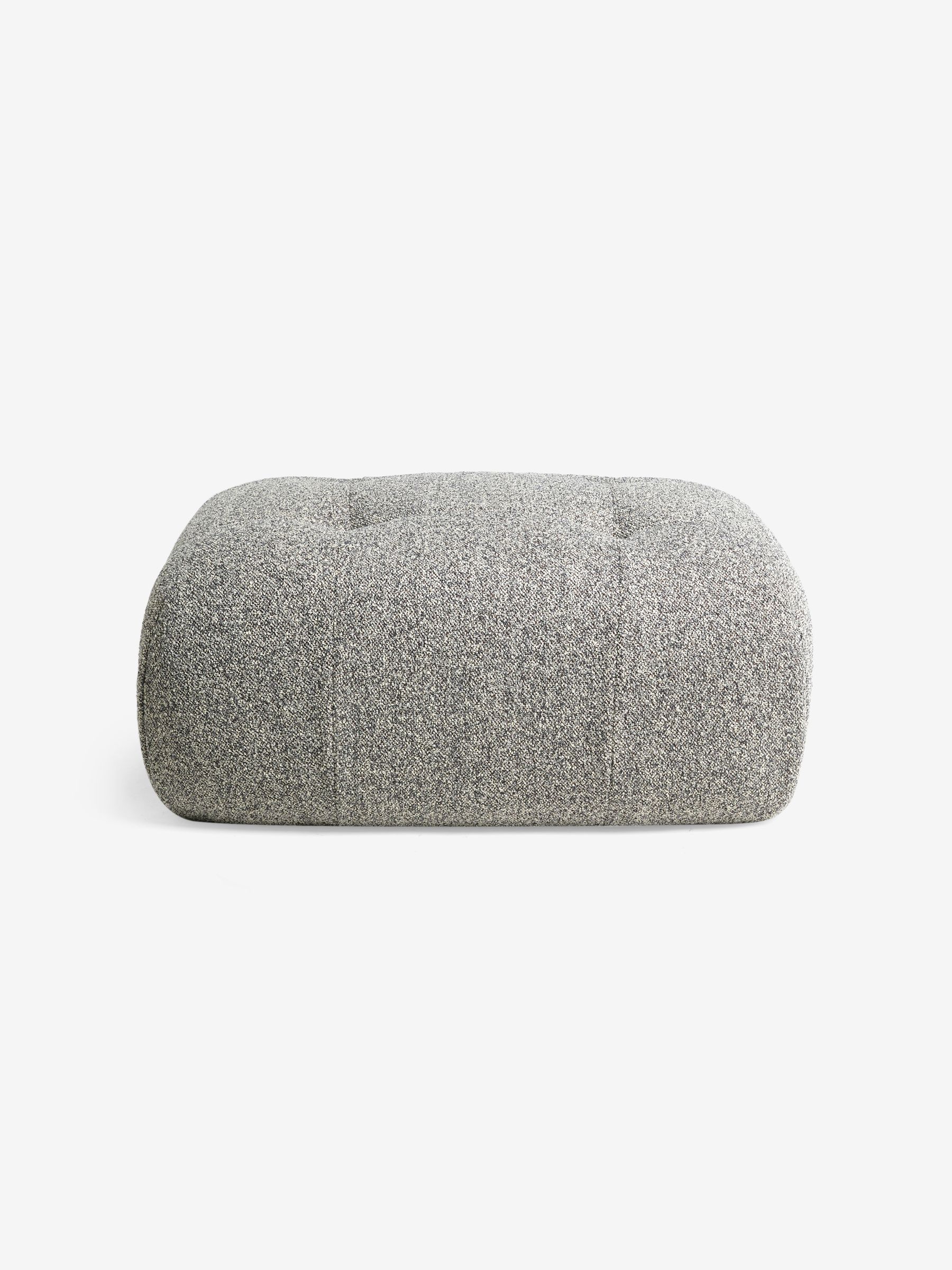 Alban Modular Footstool in Grey Marl Pax Boucle - Image 5 of 6