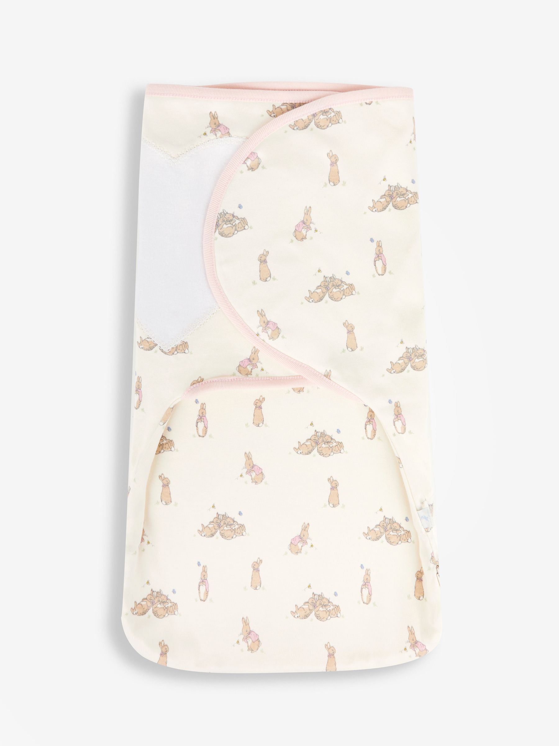 Flopsy Bunny Print Swaddle with Zip - Image 3 of 3