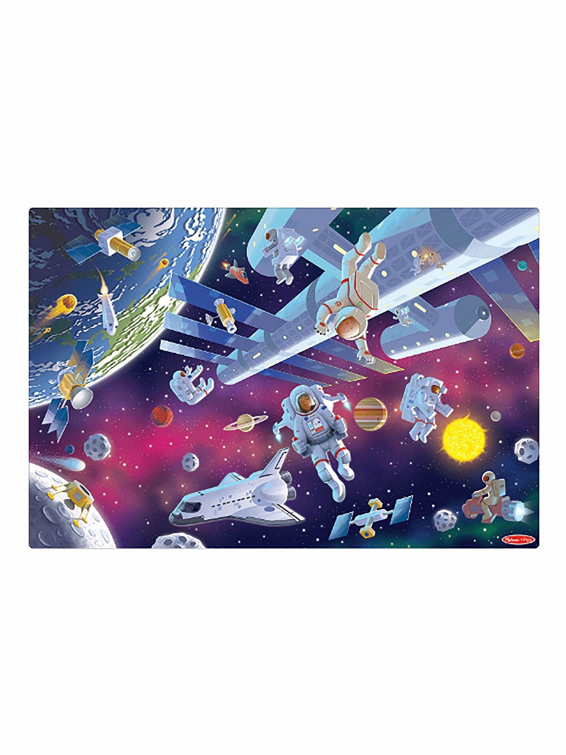 Melissa & Doug Outer Space Glow in the Dark Floor Puzzle - Image 3 of 3