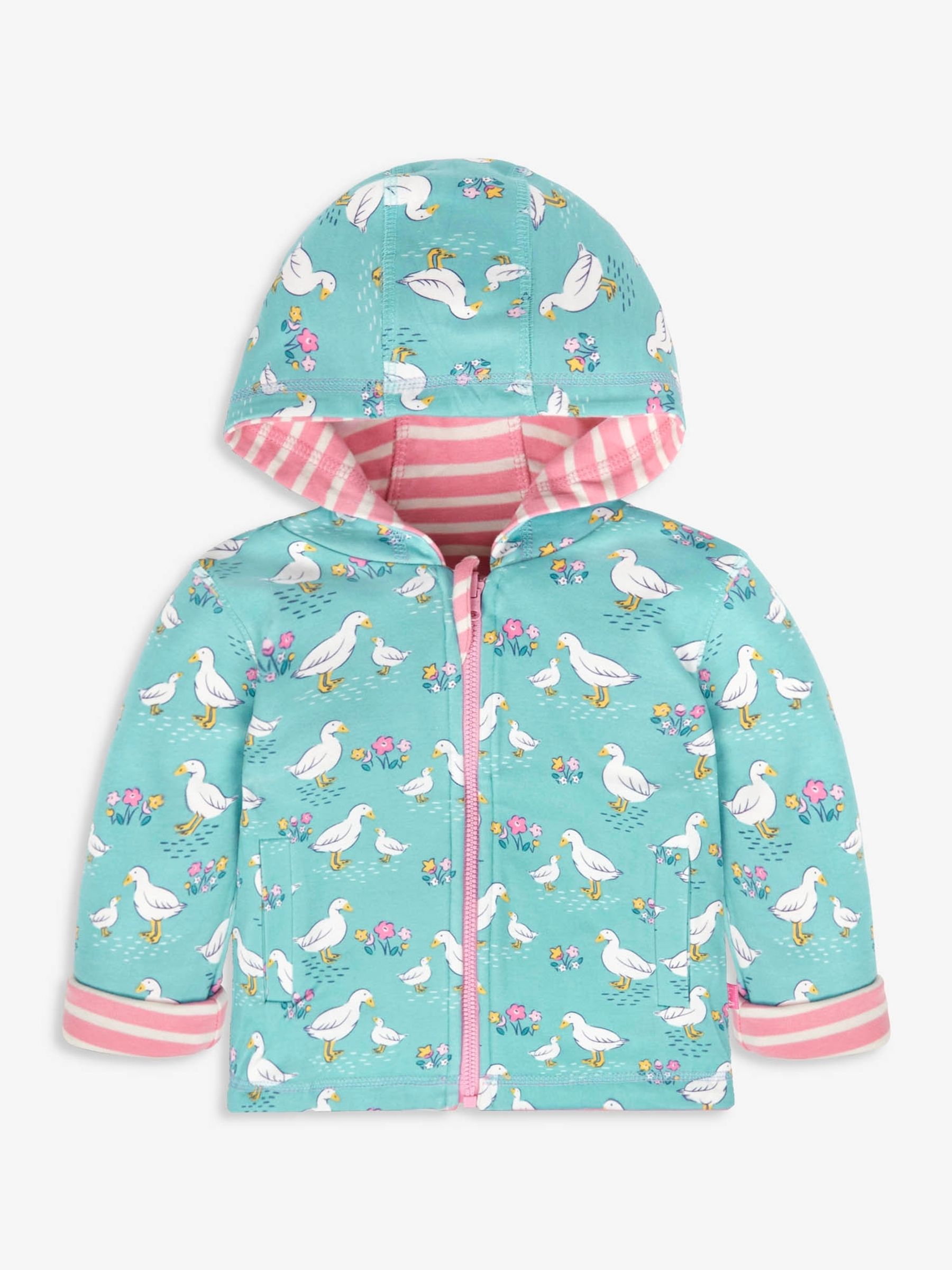 Pink Duck Appliqué Reversible Hoodie - Image 3 of 7