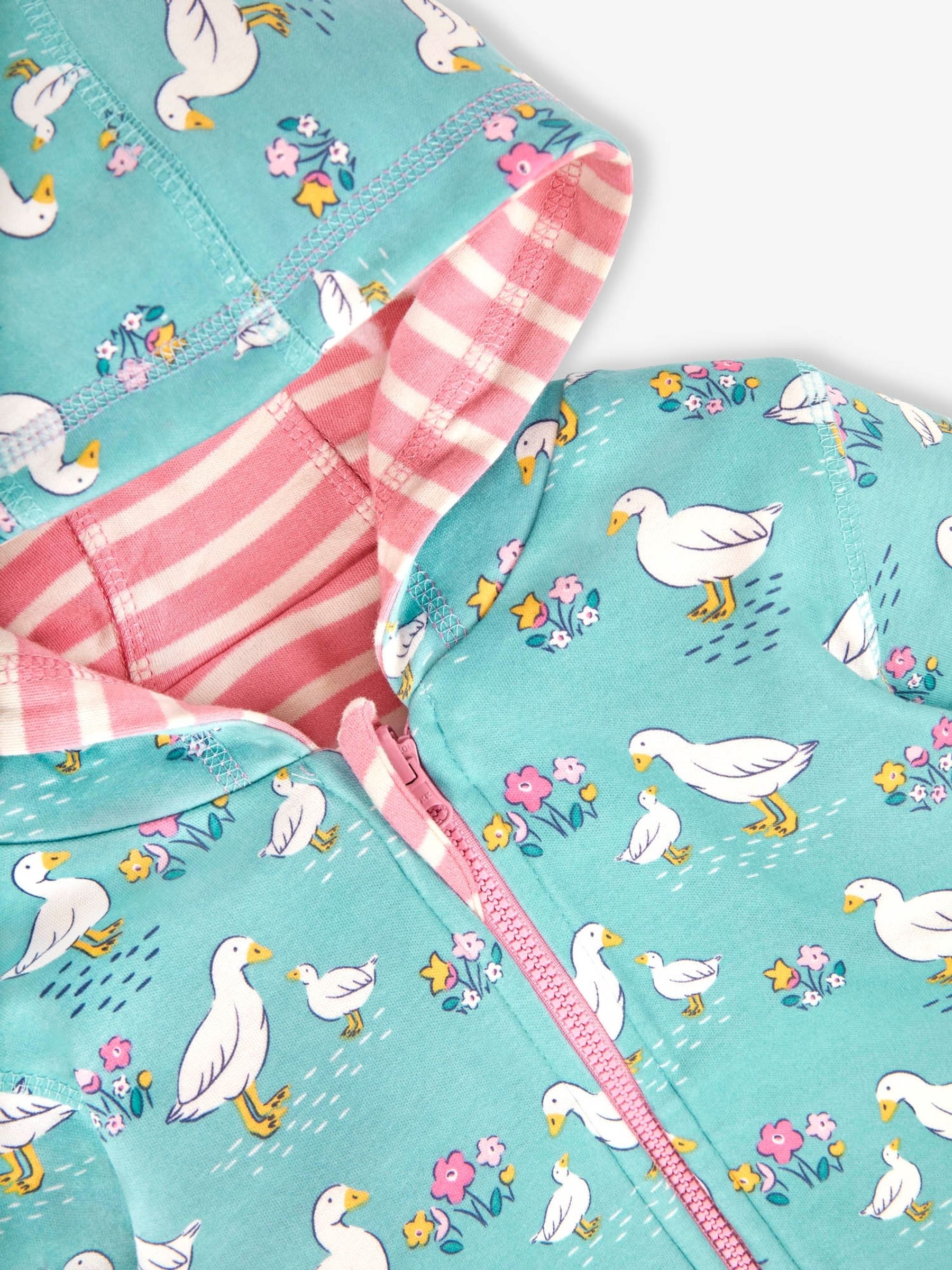 Pink Duck Appliqué Reversible Hoodie - Image 5 of 7