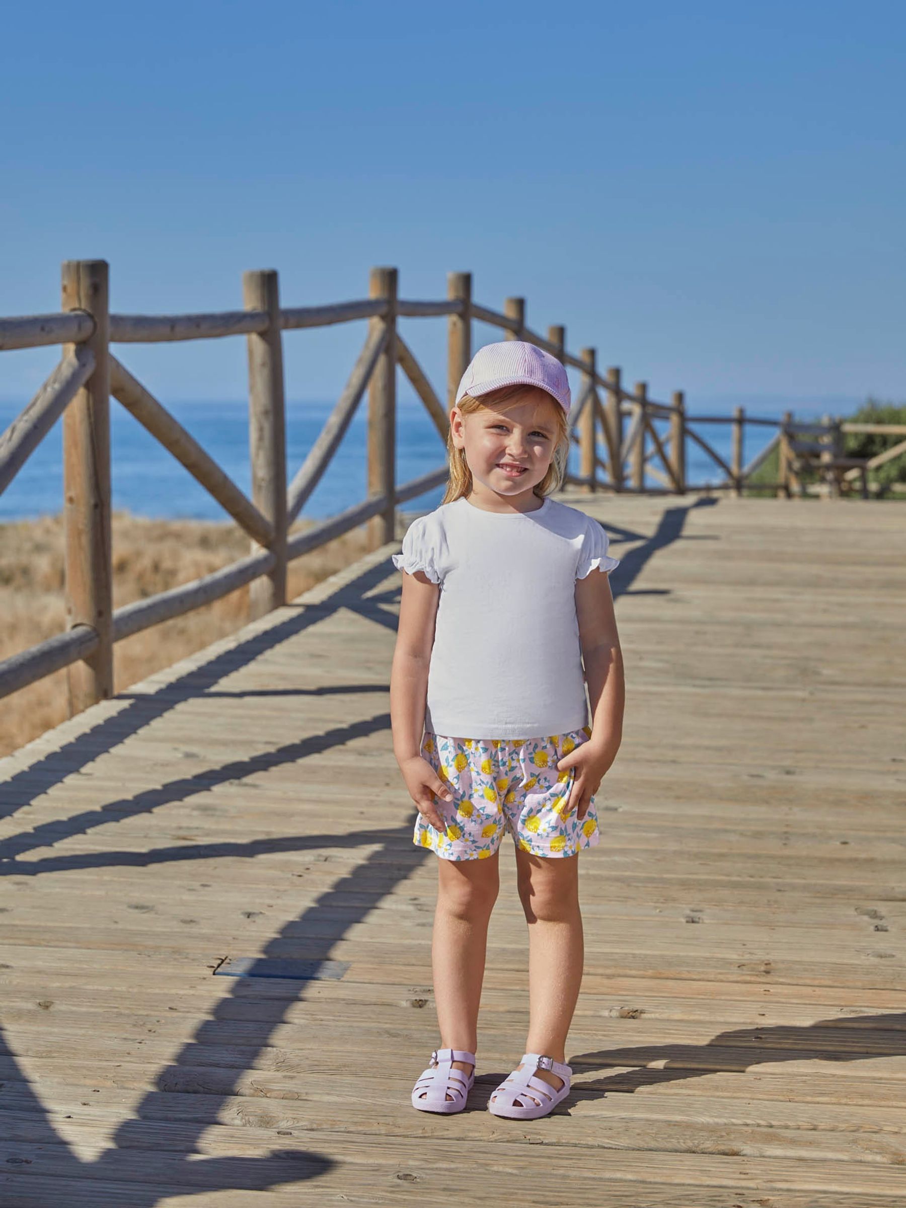 Pink 2-Pack Lemon Floral Print & Yellow Pretty Shorts - Image 8 of 8