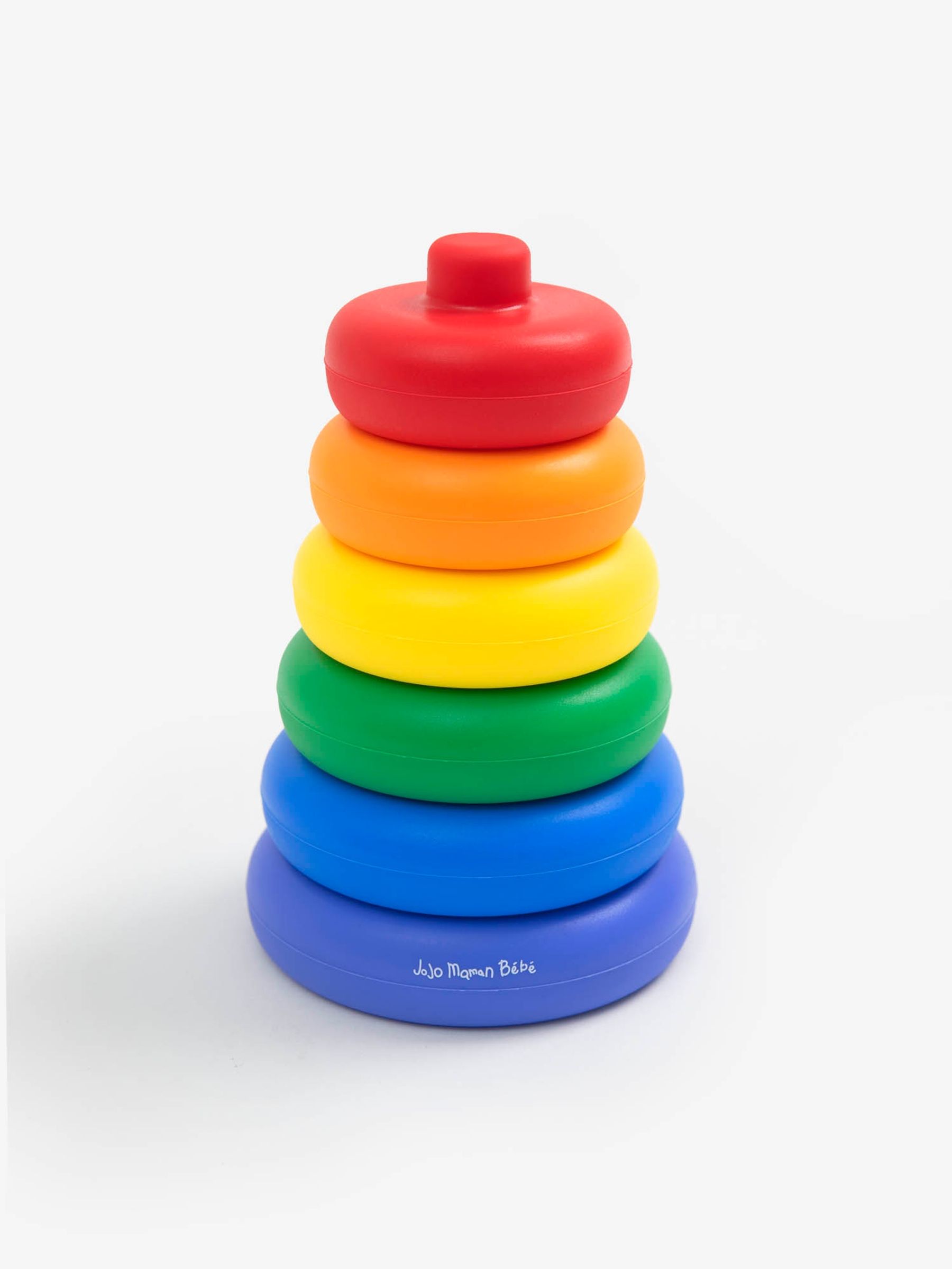 Silicone Rainbow Stacking Tower - Image 6 of 7