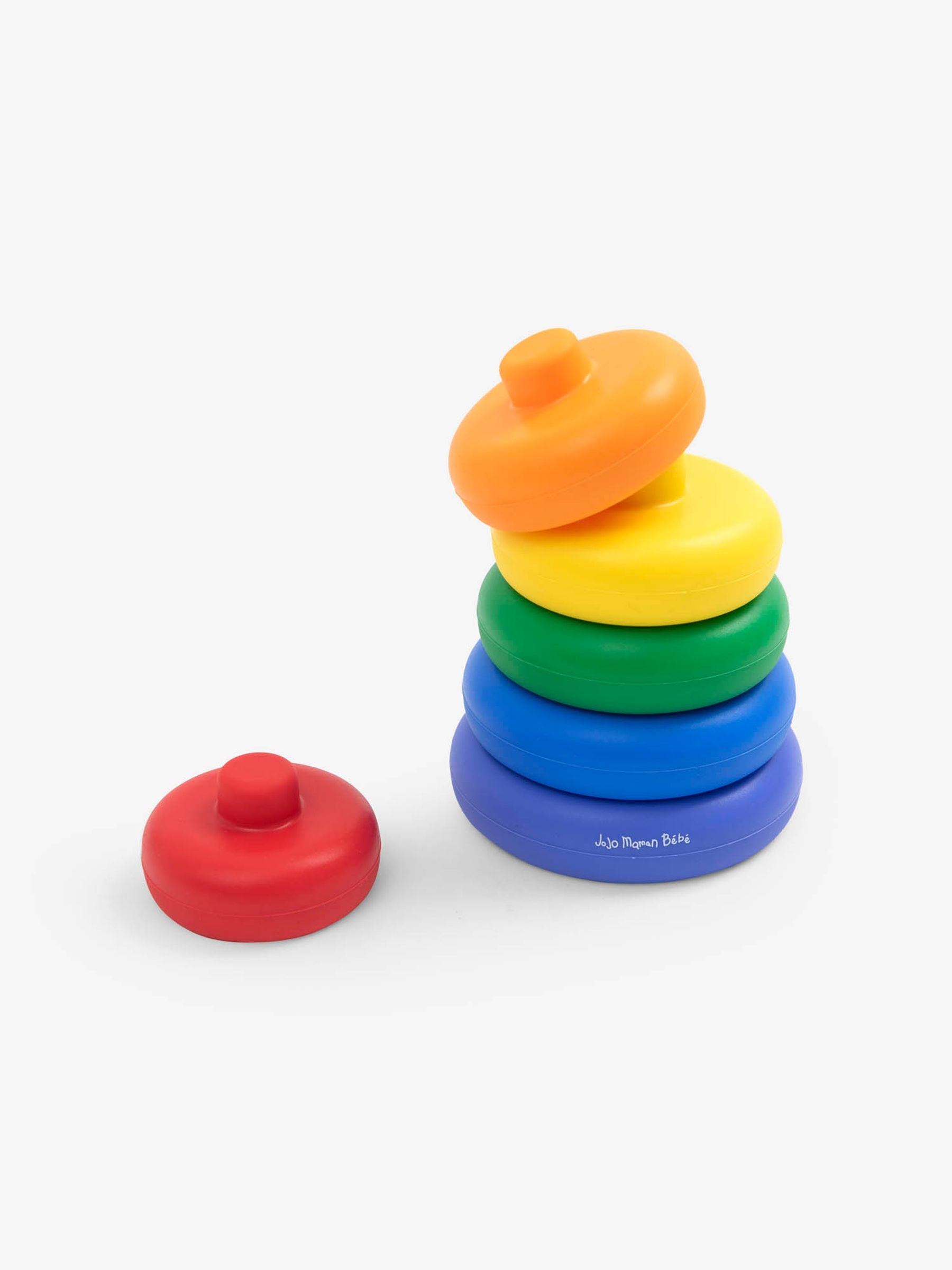 Silicone Rainbow Stacking Tower - Image 7 of 7