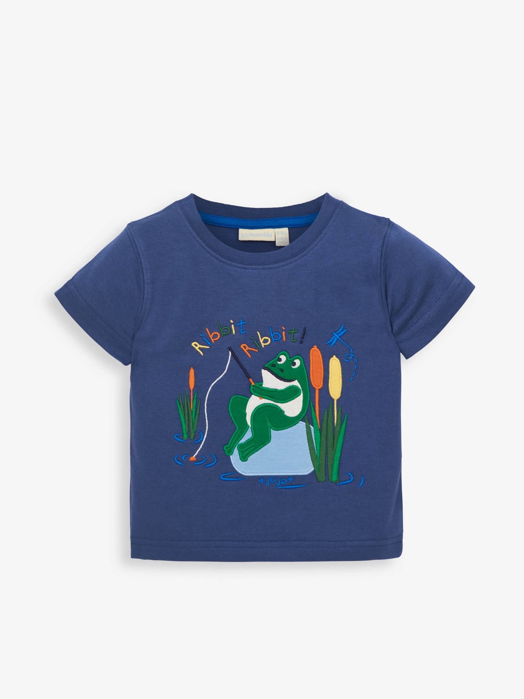 Indigo Boys Fishing Frog T-Shirt - Image 1 of 2