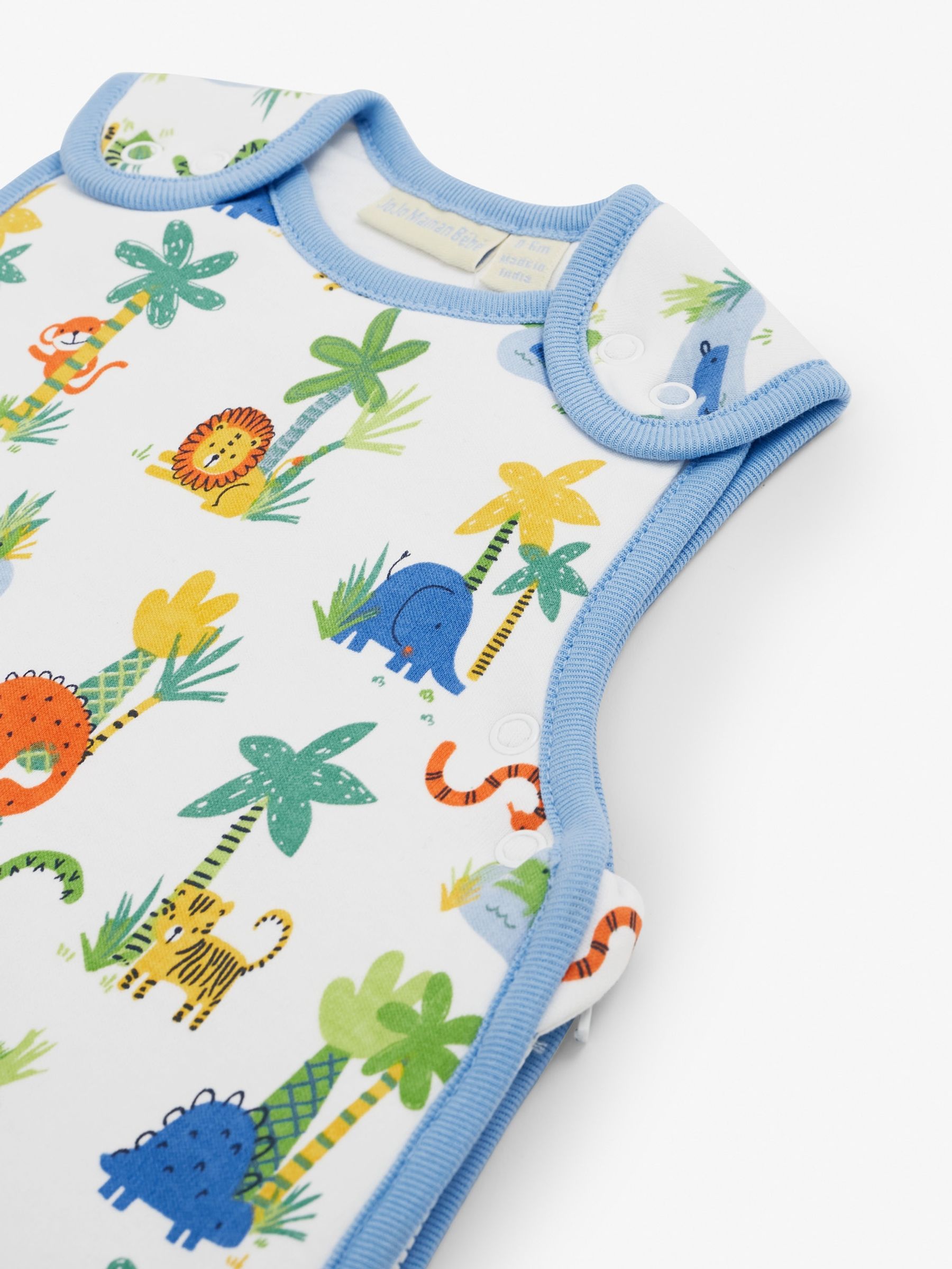 Safari Print 2.5 Tog Baby Sleeping Bag - Image 2 of 2