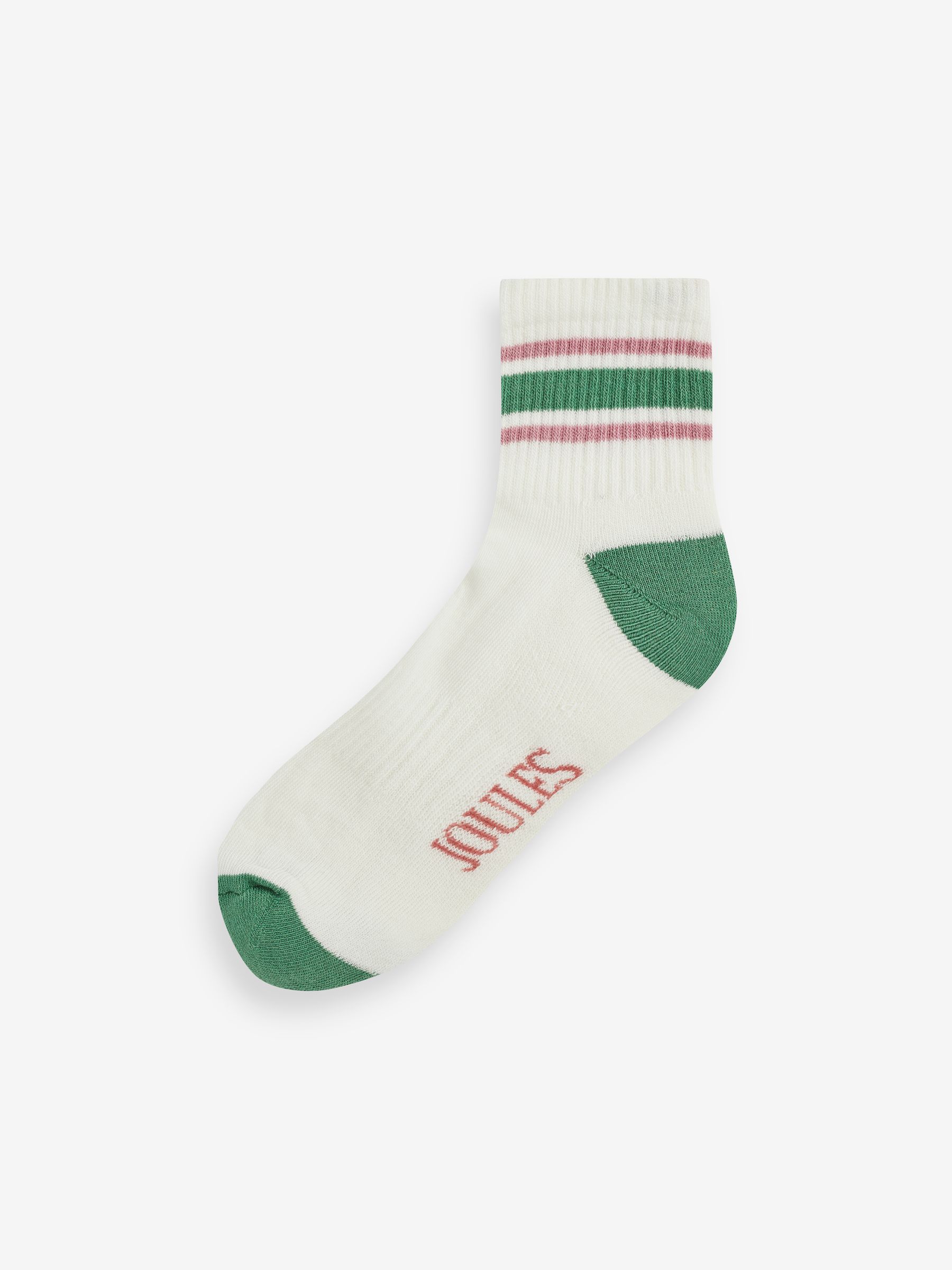 Women's Volley Green & White 2 Pack Tennis Socks (size 4-8) - Image 3 of 4