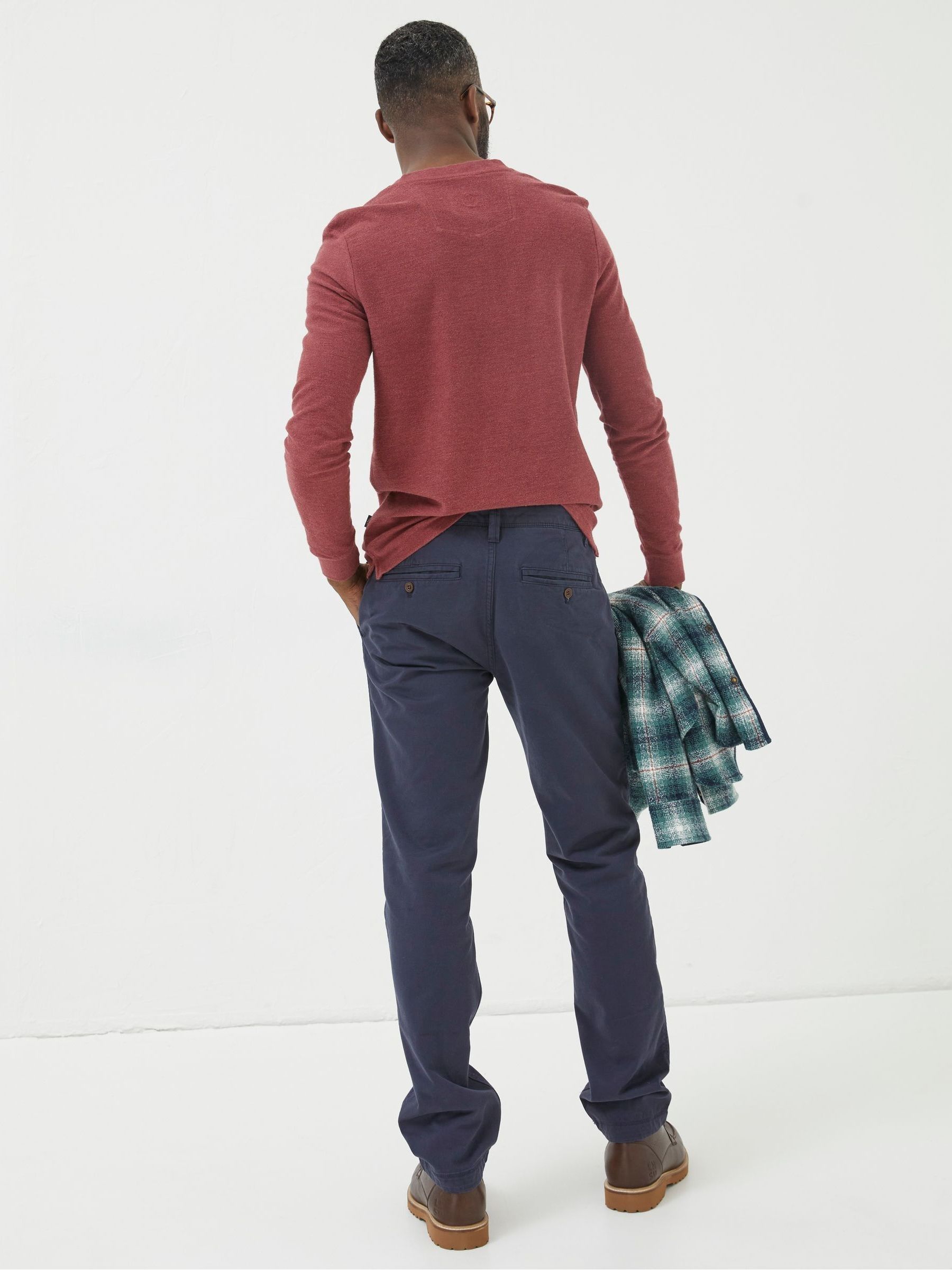 Blue Modern Coastal Chinos - Image 2 of 5