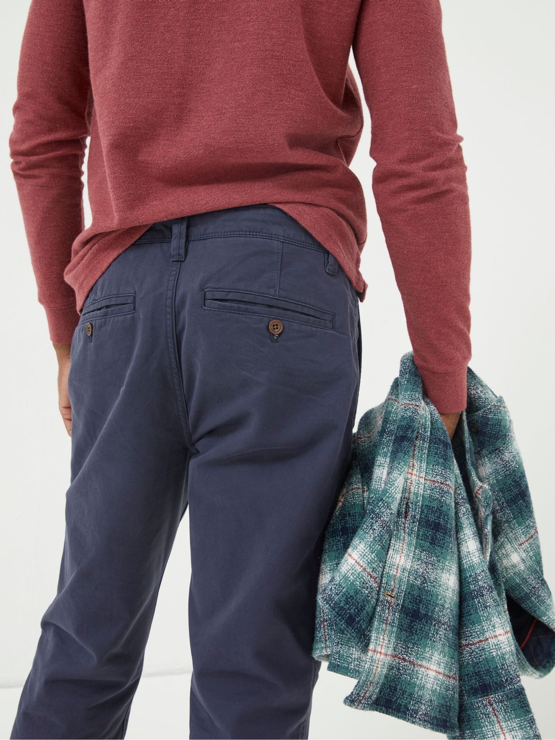 Blue Modern Coastal Chinos - Image 3 of 5