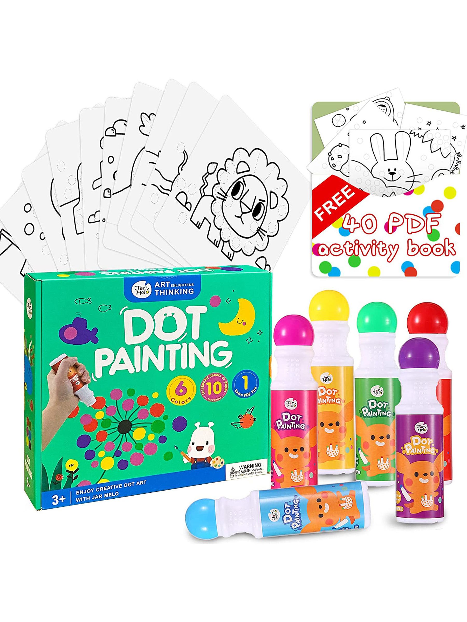 Jar Melo Dot Painting - Image 1 of 7
