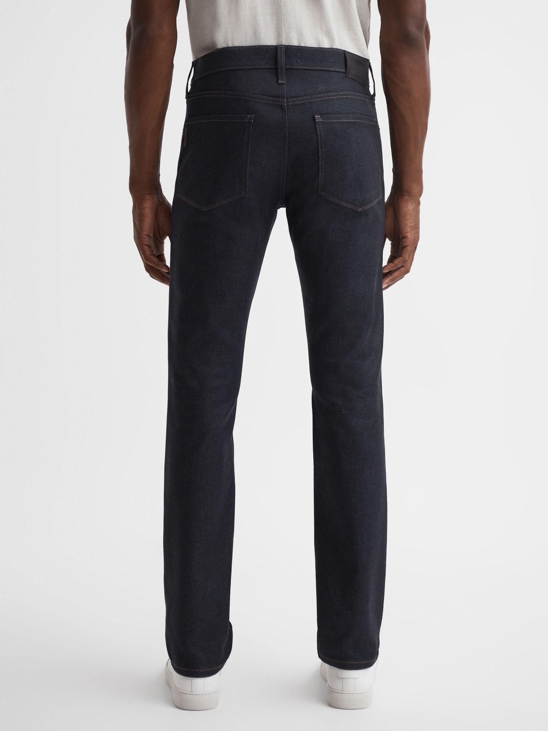 Paige High Stretch Jeans in Spence Coated - Image 4 of 4