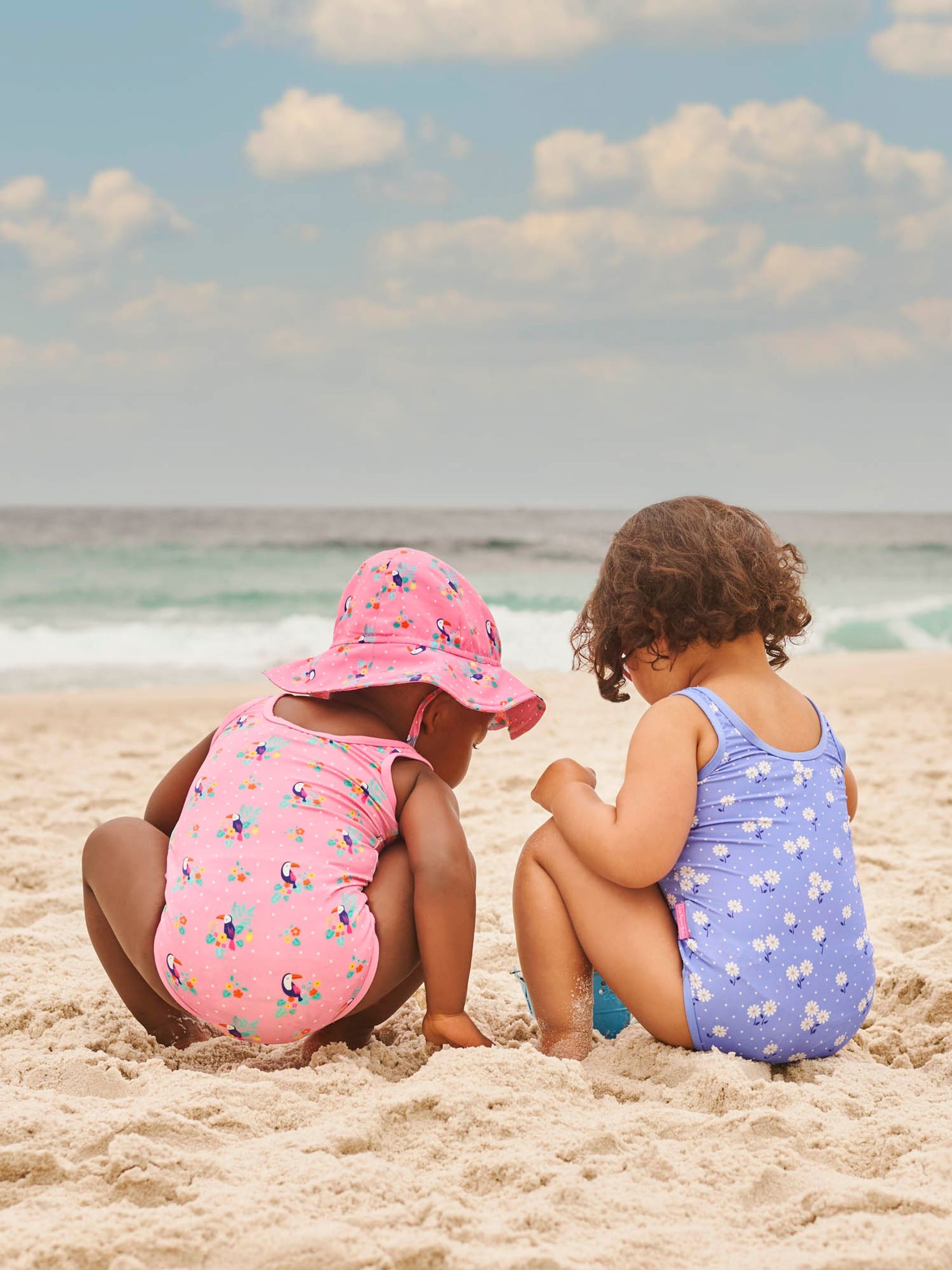 Toucan Girls' Toucan Print Swimsuit - Image 5 of 7