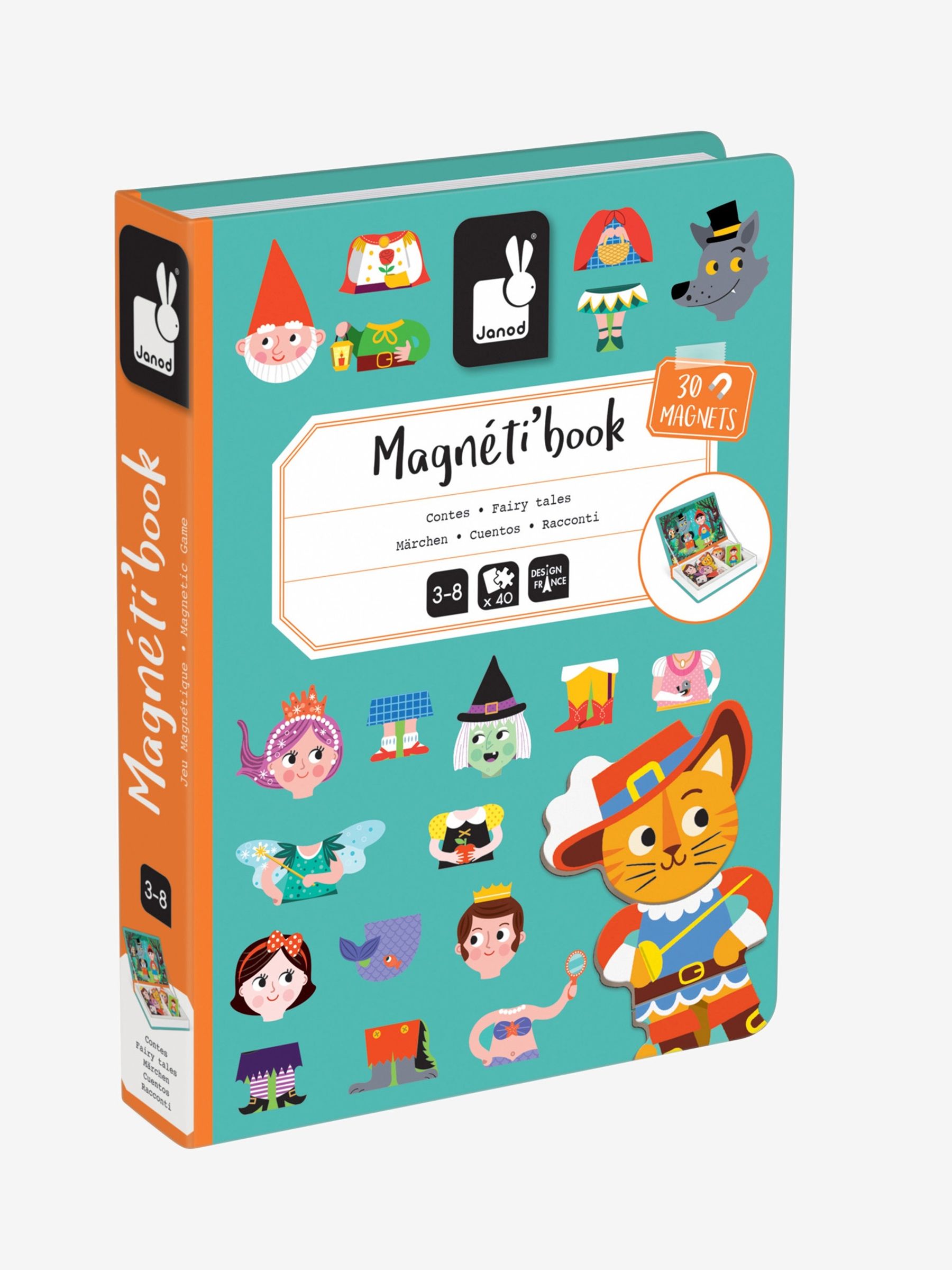 Janod Fairy Tales Magneti'book - Image 1 of 2