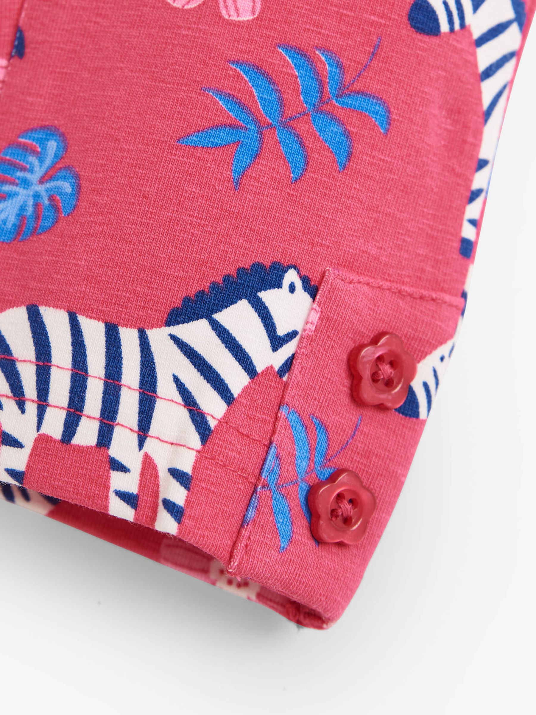 Orchid Girls Zebra Print & Blue Leggings 2-Pack - Image 4 of 7