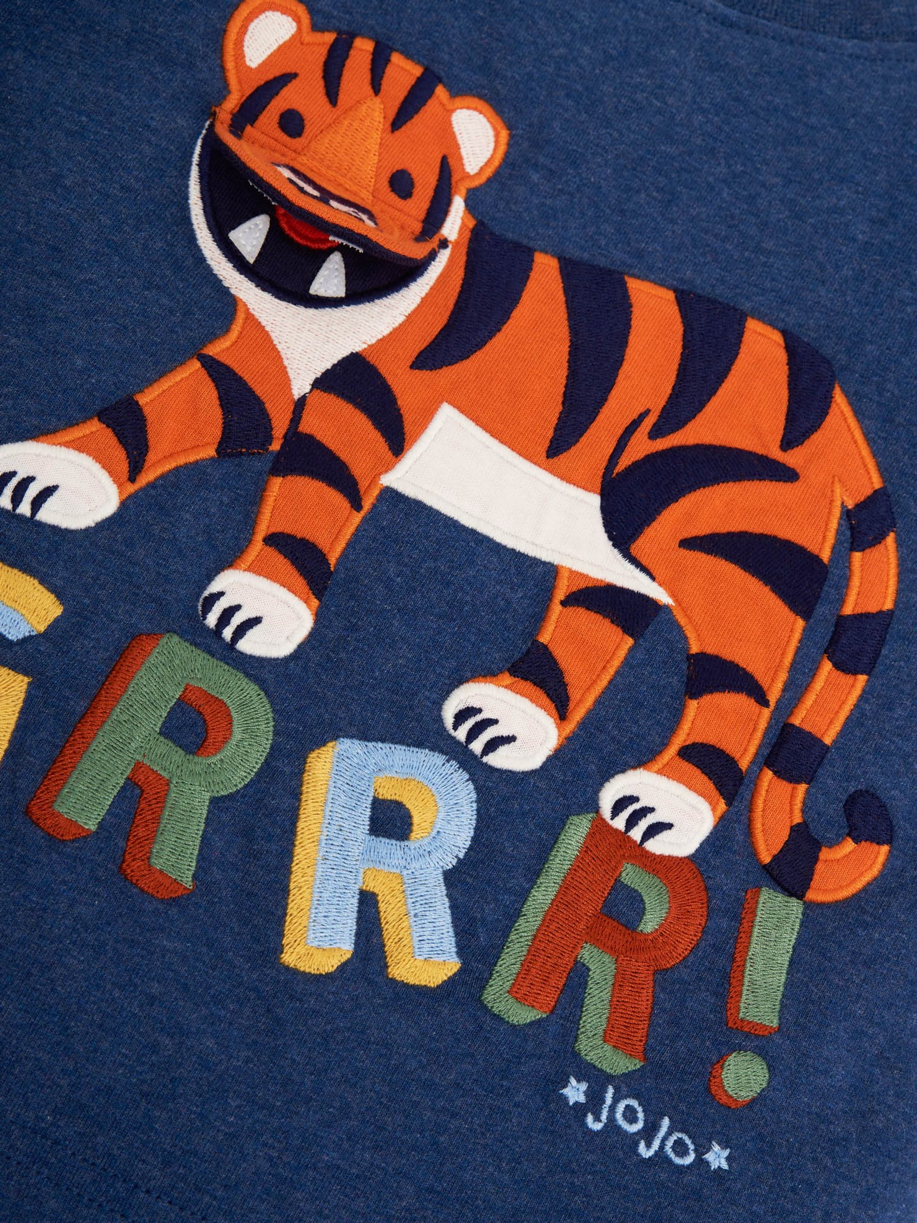 Indigo Kids' Tiger T-Shirt - Image 3 of 3