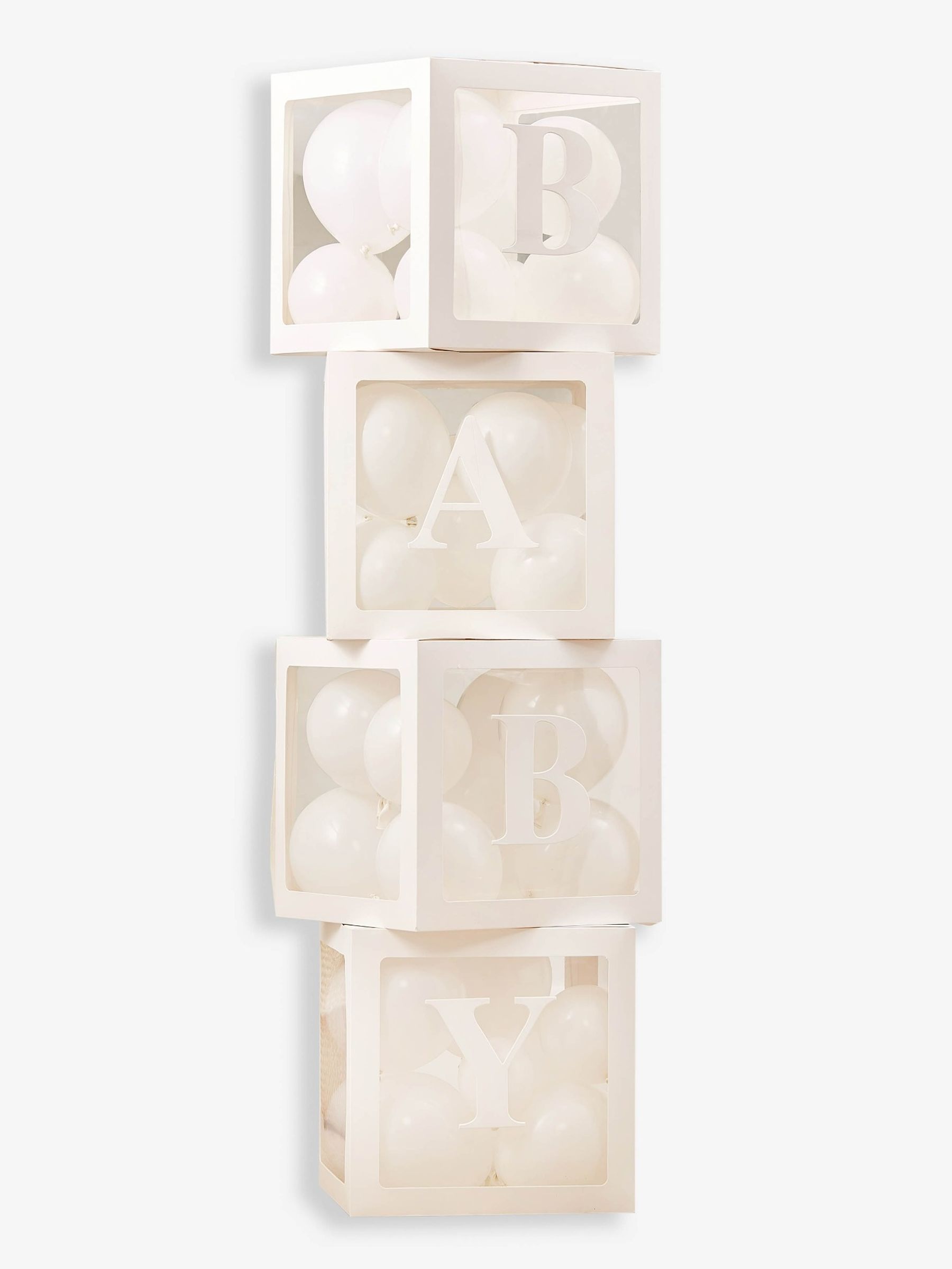 Ginger Ray Pop up Baby Balloon Blocks - Image 1 of 2