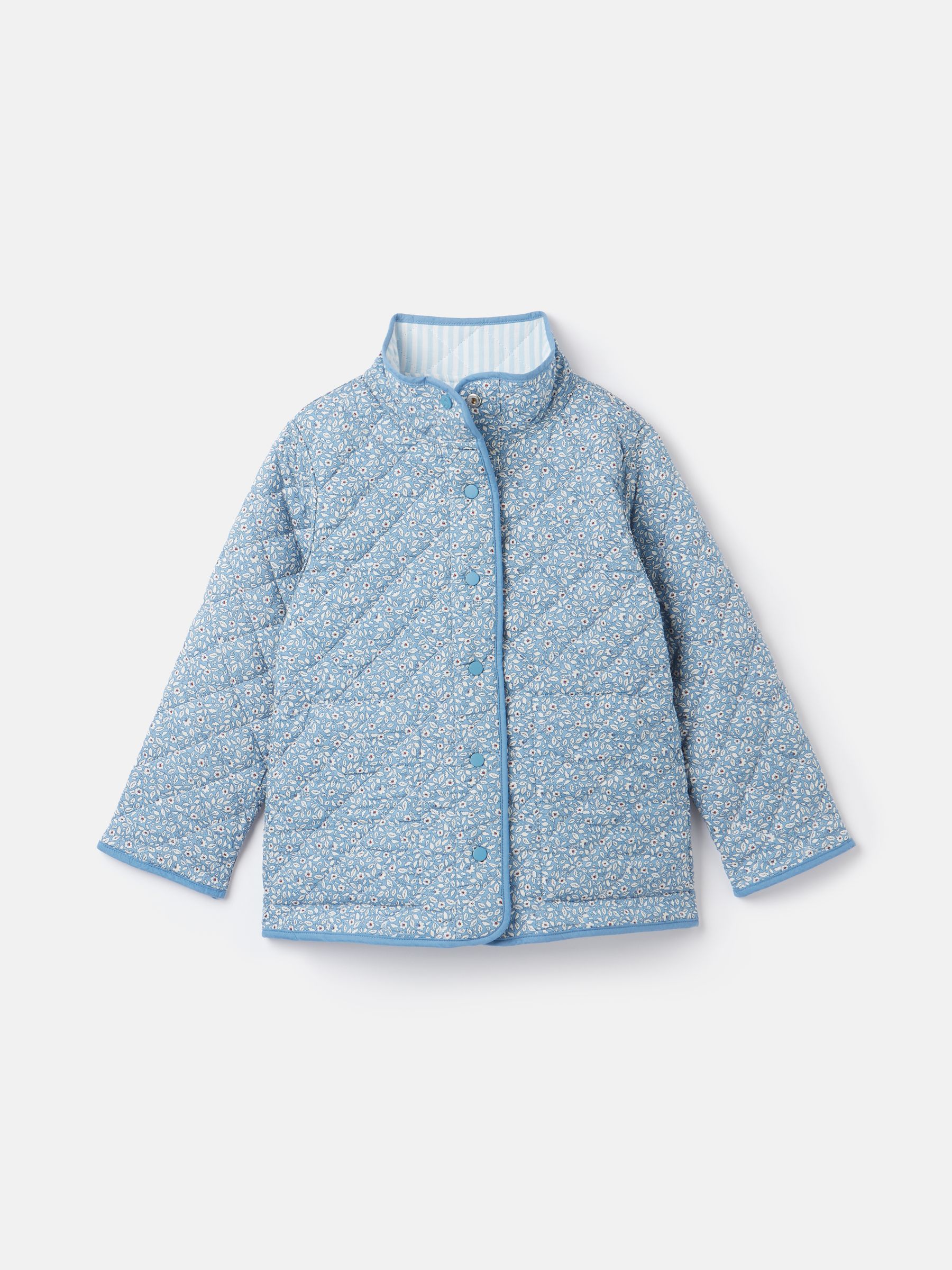 Primrose Blue Quilted Reversible Jacket - Image 3 of 5
