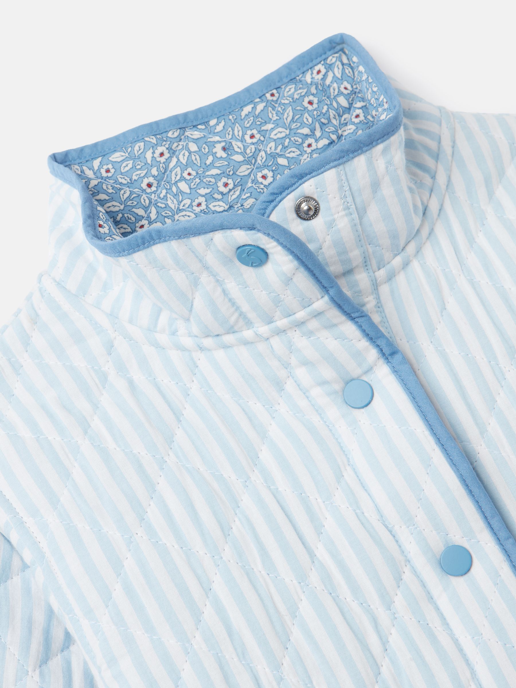 Primrose Blue Quilted Reversible Jacket - Image 4 of 5