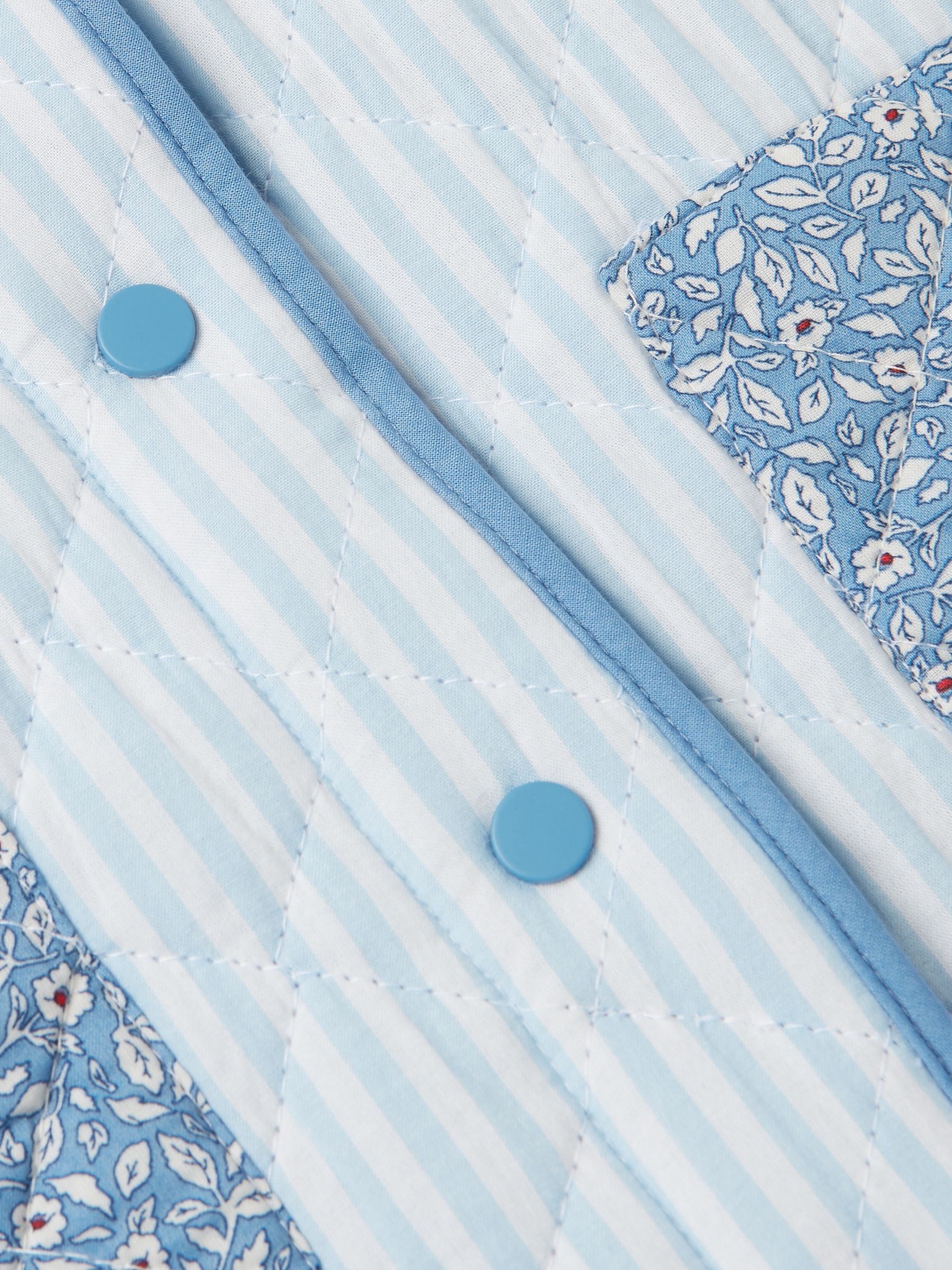 Primrose Blue Quilted Reversible Jacket - Image 5 of 5