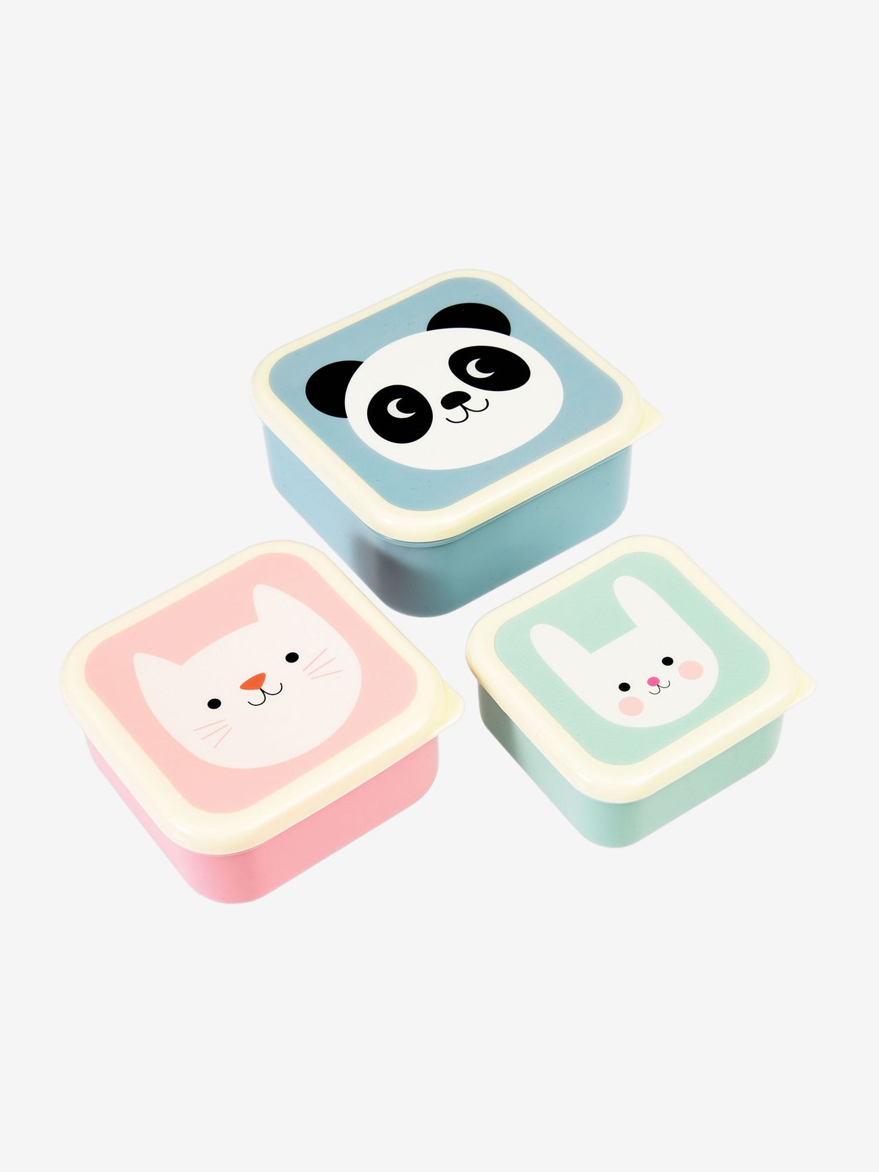 Rex London 3-Pack Miko & Friends Snack Pots - Image 1 of 2