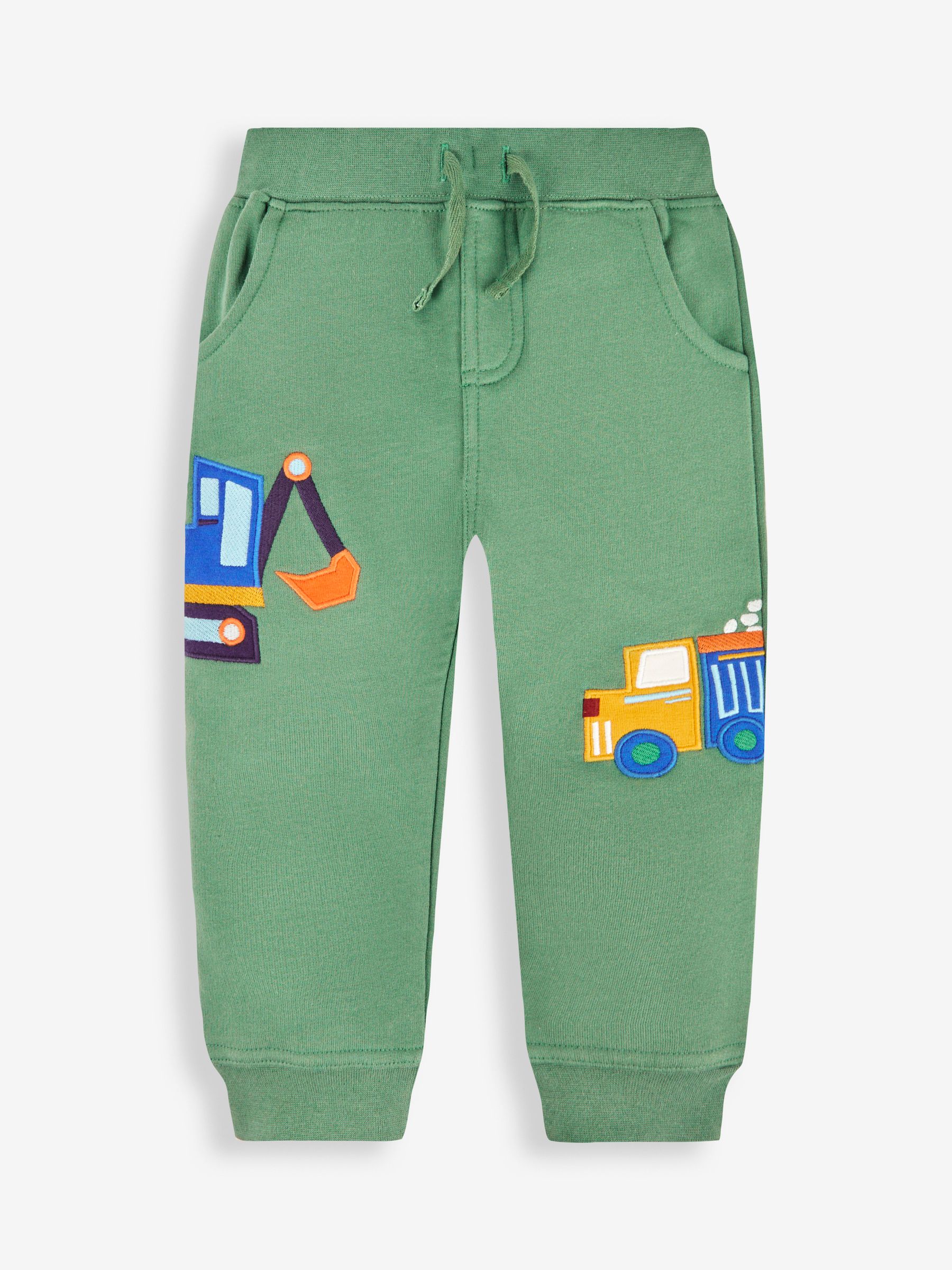 Green Digger Appliqué Joggers With Pet In Pocket - Image 2 of 3