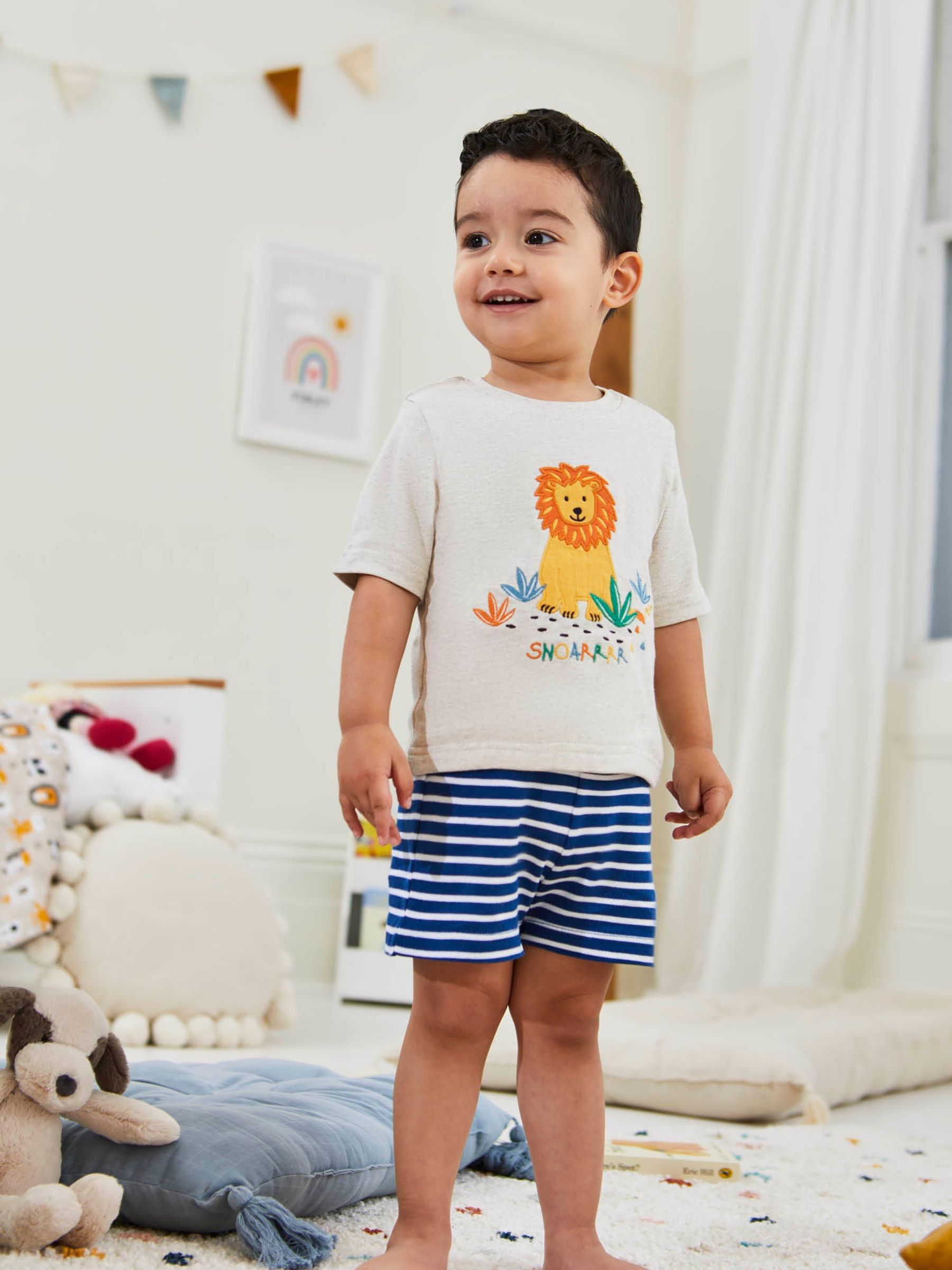 Cobalt Boys' 2-Pack Safari Jersey Pyjamas - Image 11 of 11