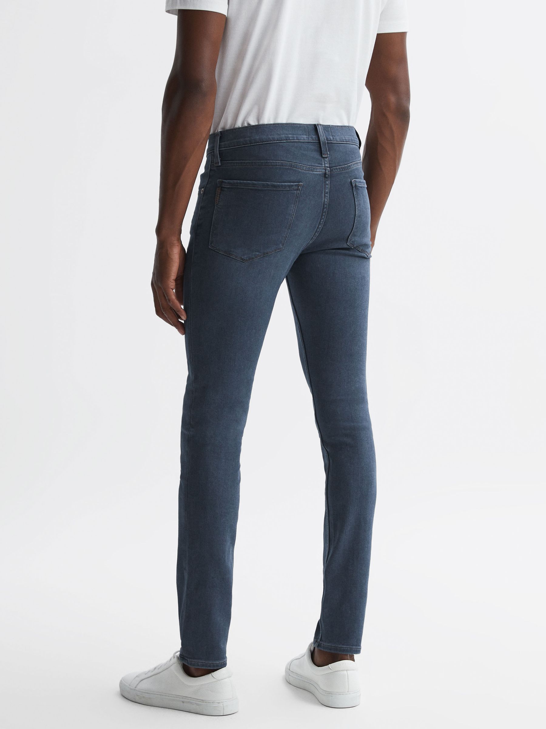 Paige High Stretch Super Skinny Jeans in Bryson - Image 4 of 4