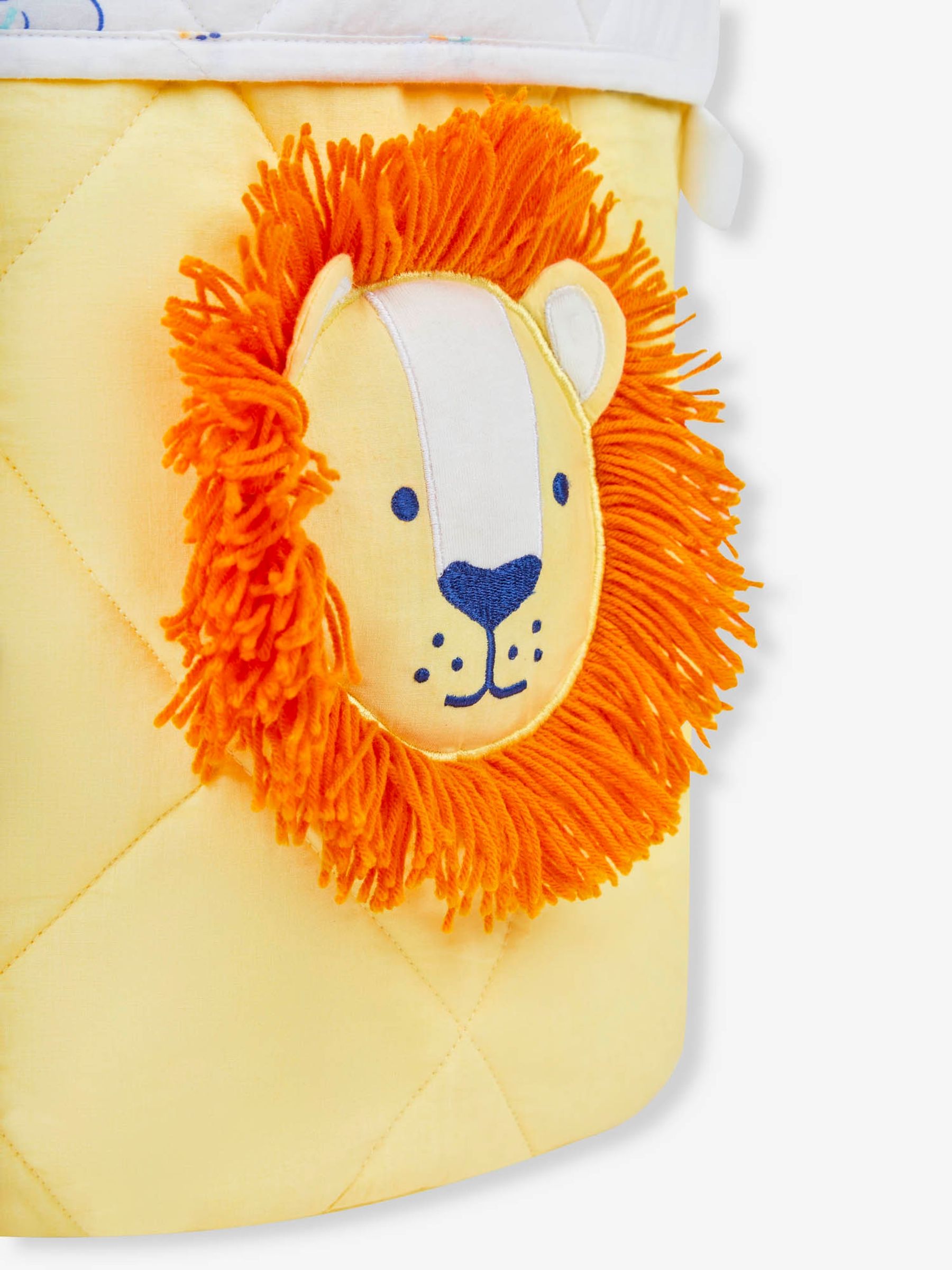 Lion Safari Soft Storage Basket in Yellow - Image 3 of 4