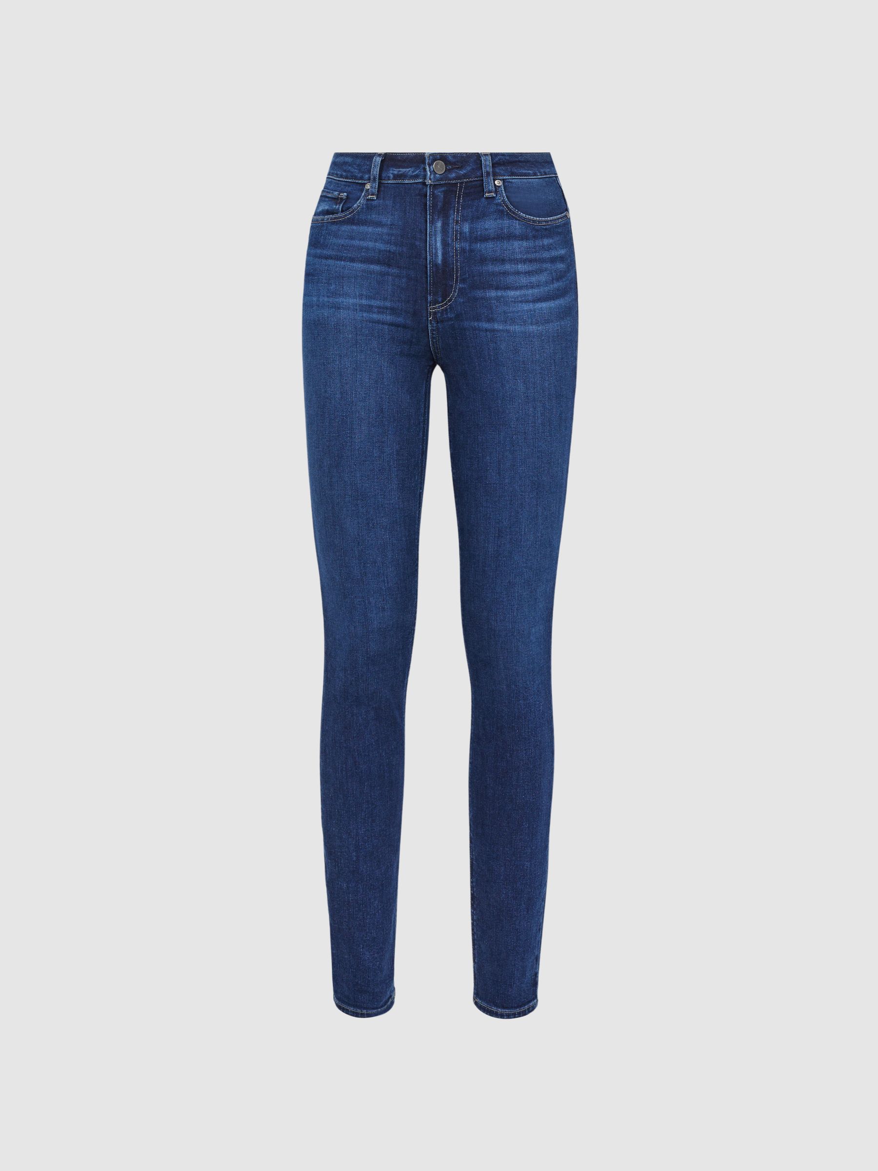 Paige Skinny High Rise Jeans in Brentwood - Image 2 of 4