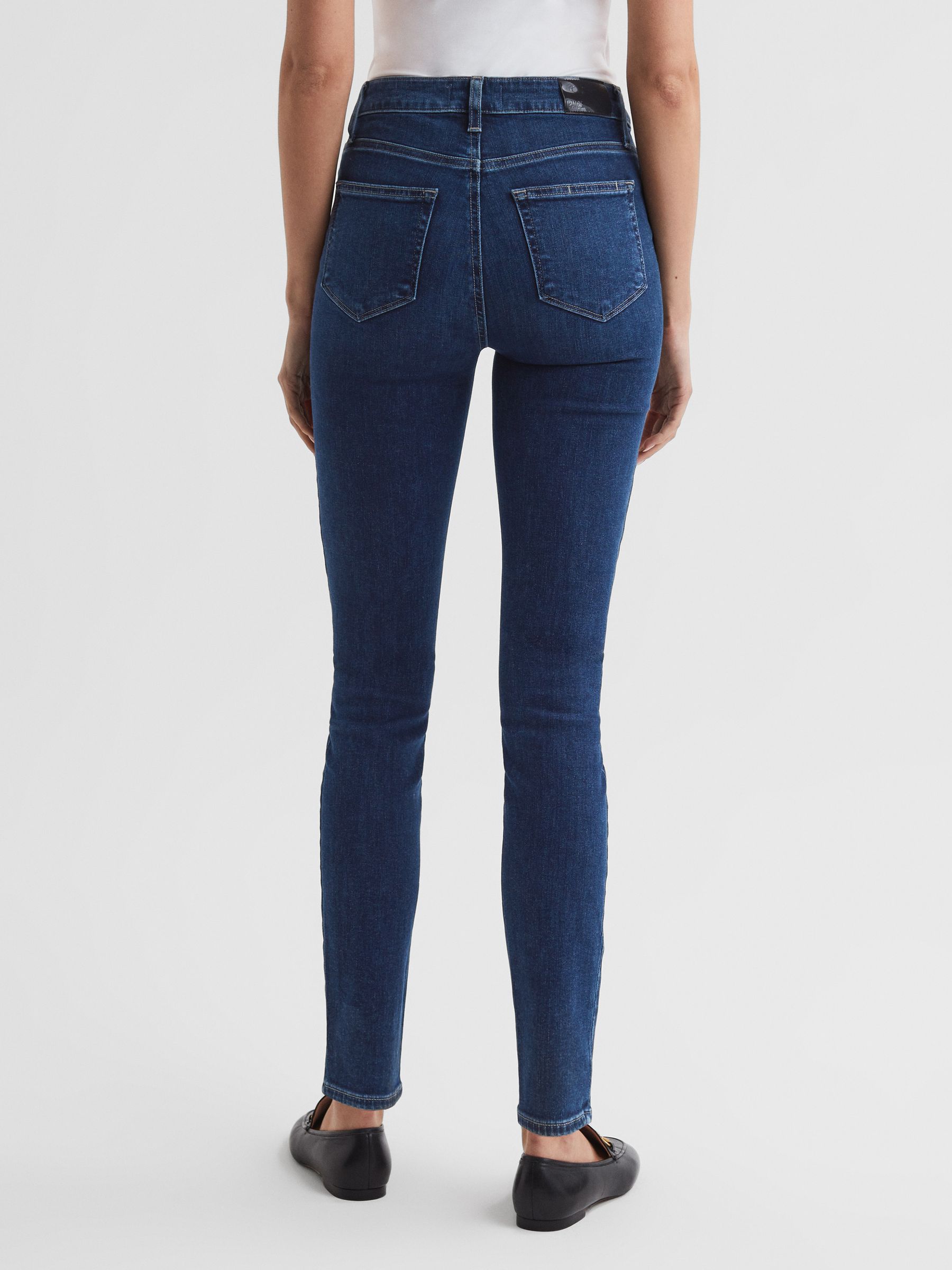 Paige Skinny High Rise Jeans in Brentwood - Image 4 of 4