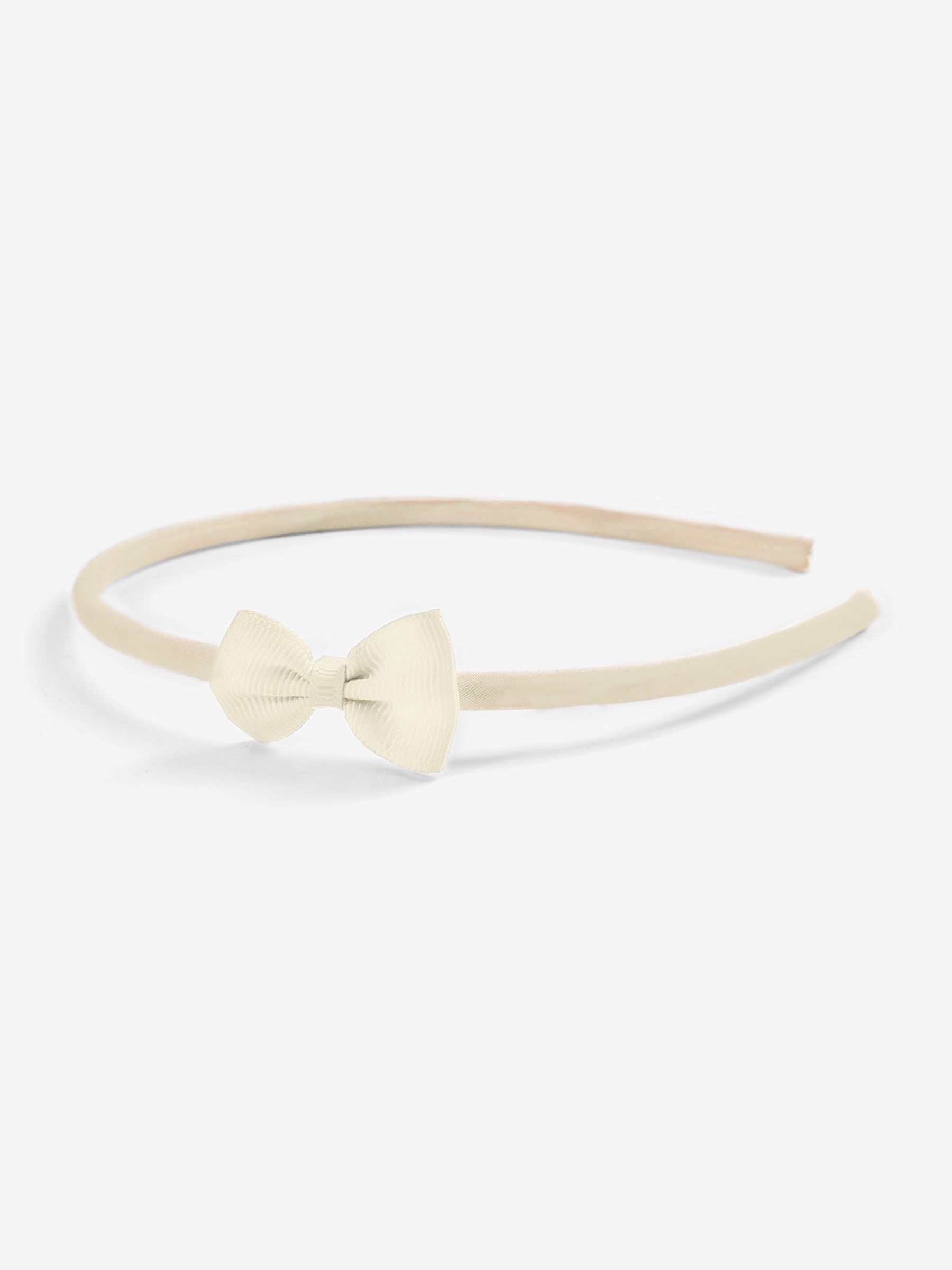 Cream Bow Aliceband - Image 1 of 1