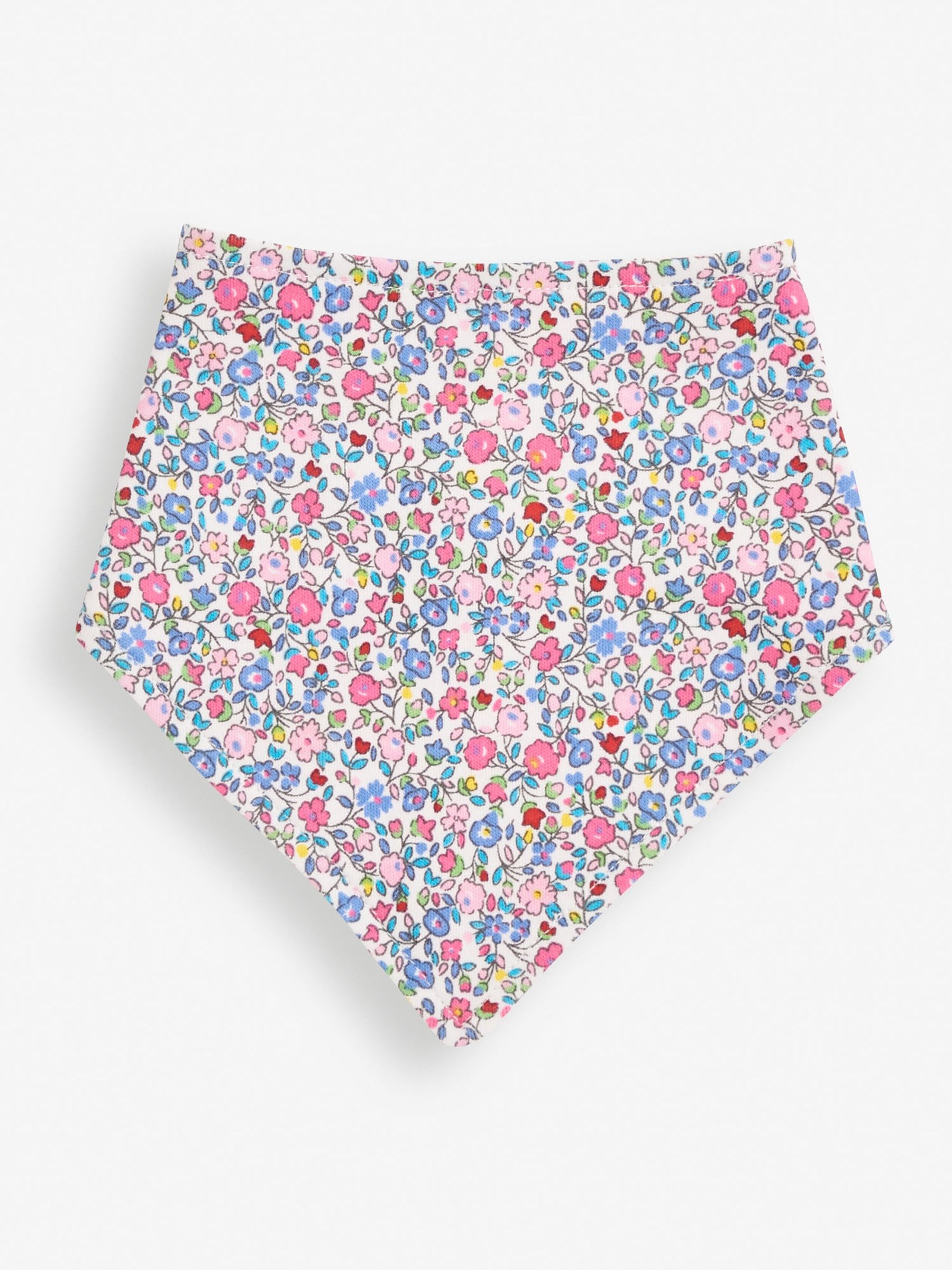 Pink 3-Pack Reversible Dribble Bibs - Image 5 of 8