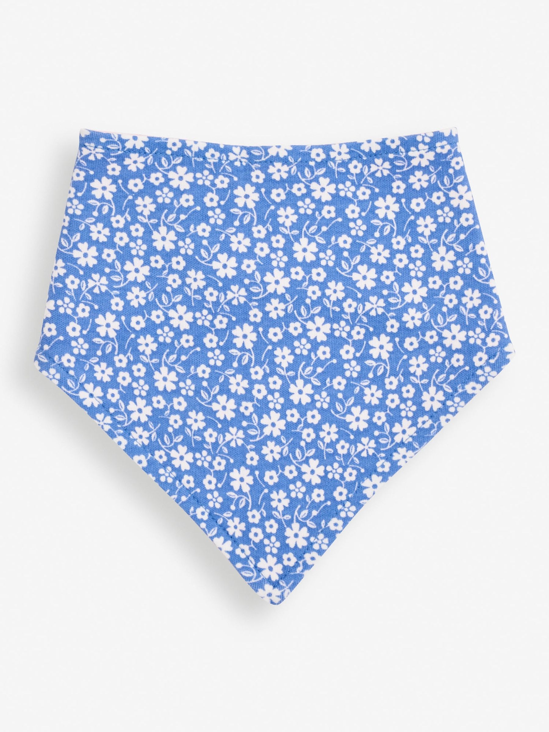 Pink 3-Pack Reversible Dribble Bibs - Image 7 of 8