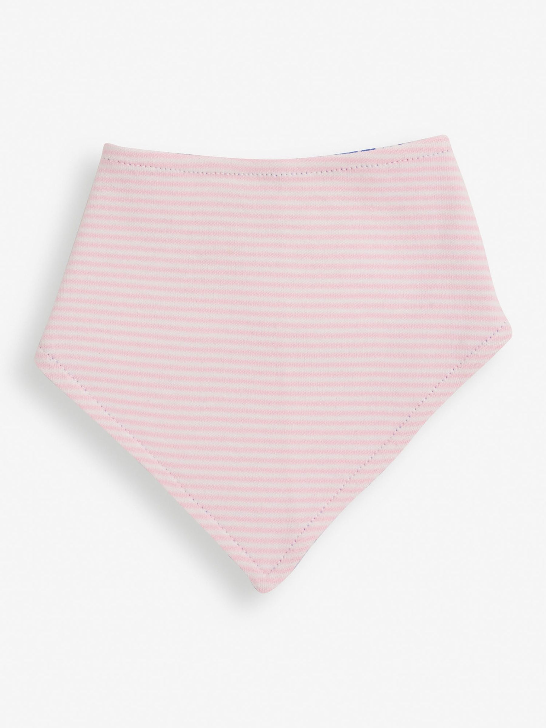 Pink 3-Pack Reversible Dribble Bibs - Image 8 of 8
