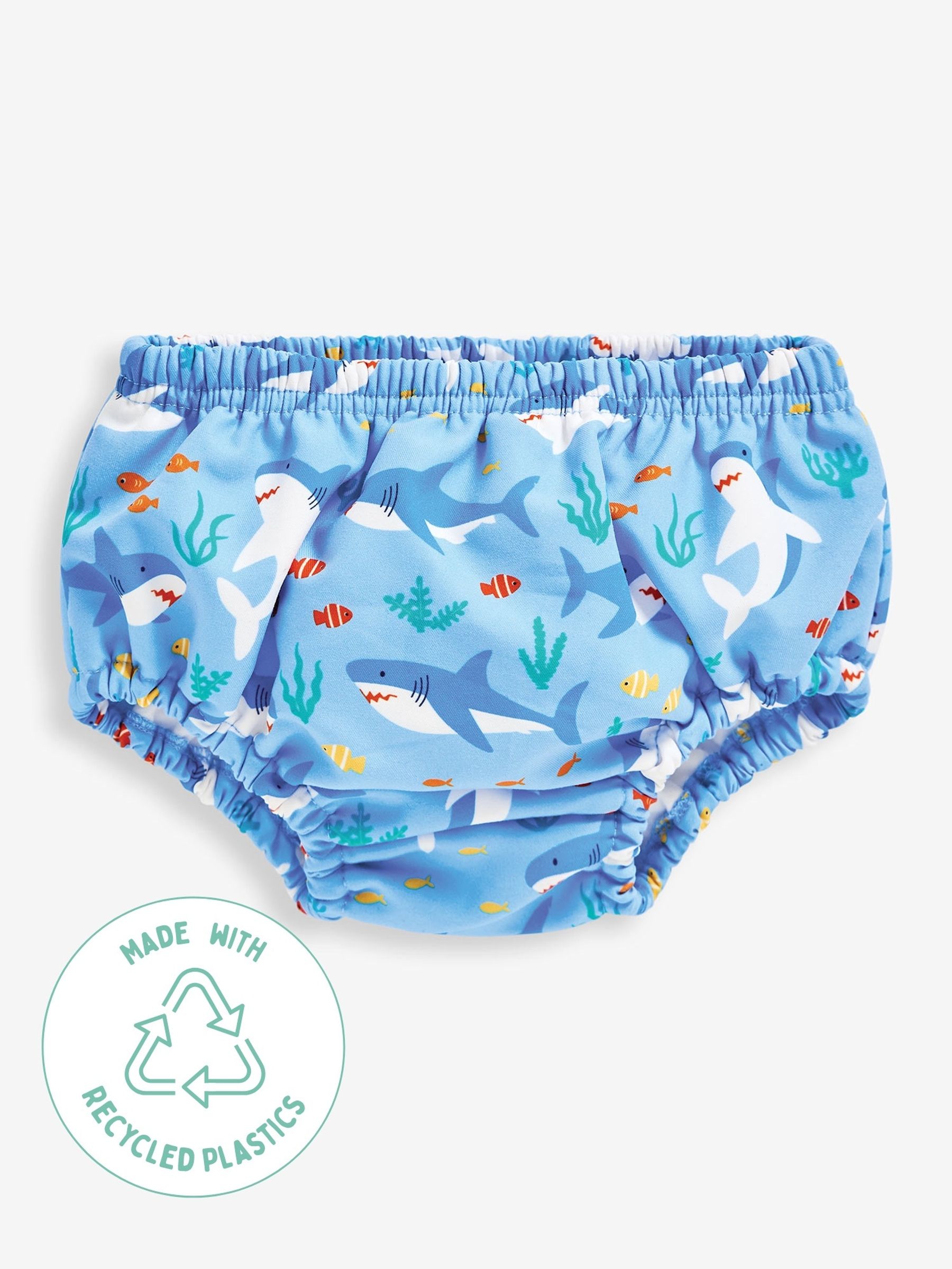 Shark Shark Print Swim Nappy - Image 3 of 4