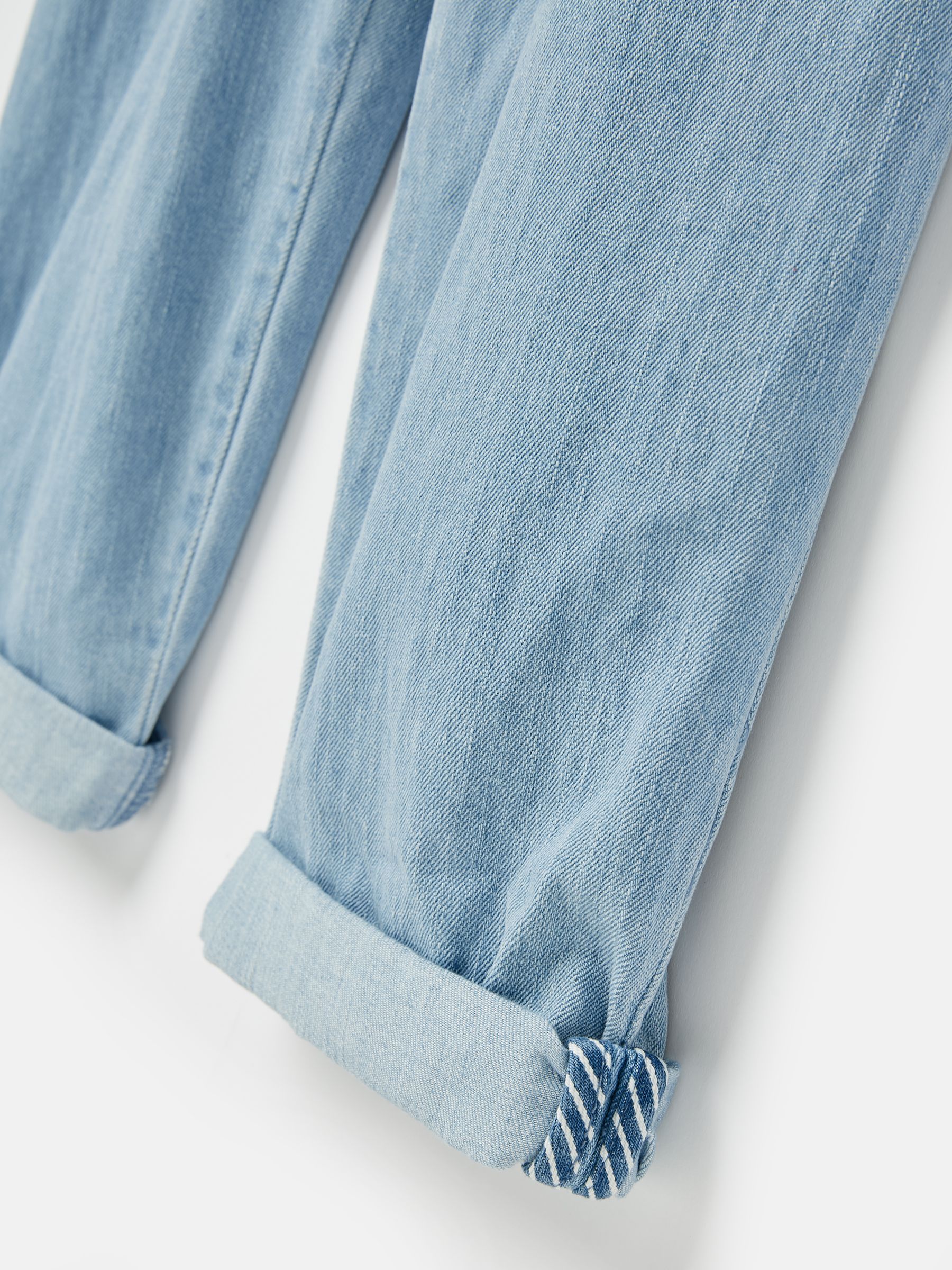 Girls' Madeline Blue Chambray Hotch Potch Dungarees - Image 4 of 5