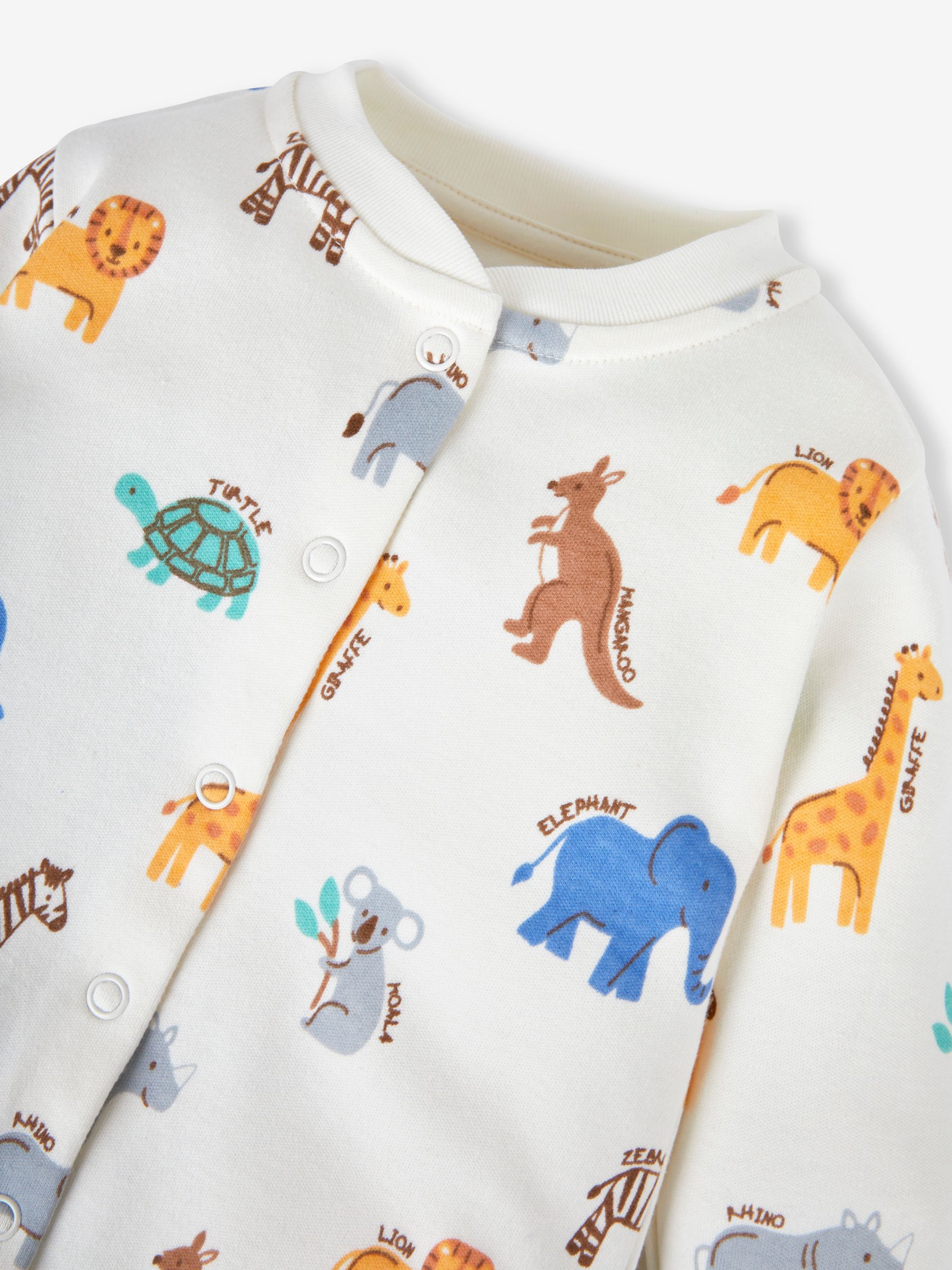 Blue 2-Piece Safari Sleepsuit & Jacket Set - Image 4 of 6