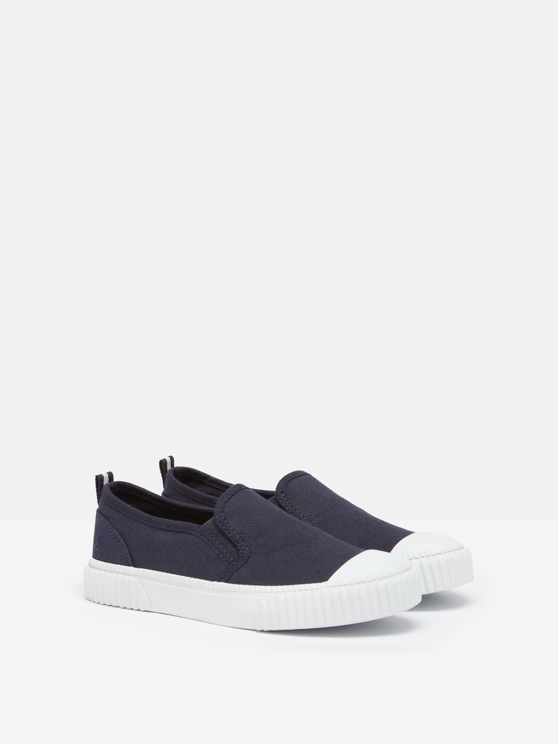 Kids' Peasy Blue Slip On Plimsolls - Image 3 of 6