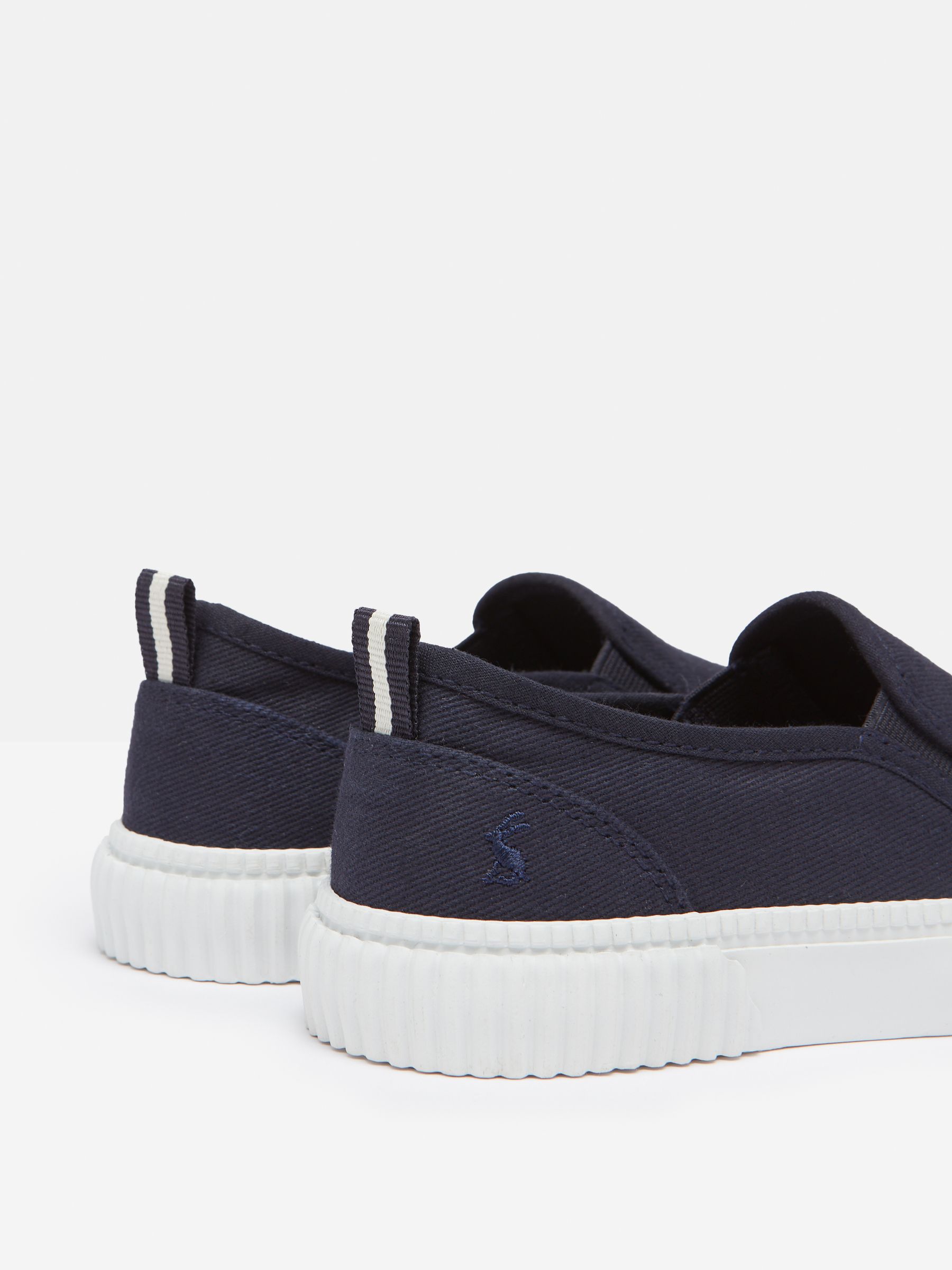 Kids' Peasy Blue Slip On Plimsolls - Image 4 of 6