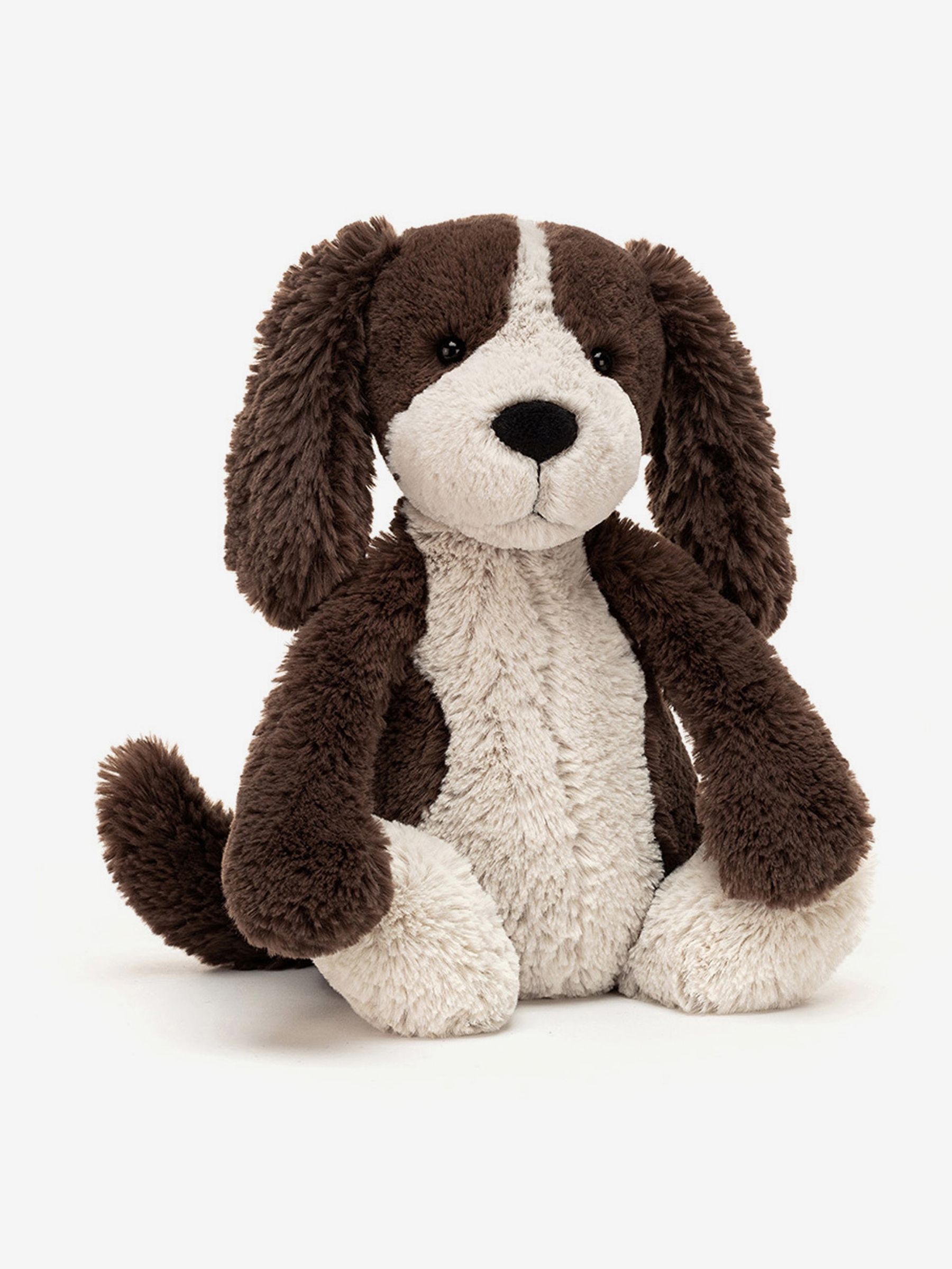 Brown/Cream Jellycat Medium Bashful Puppy - Image 1 of 1