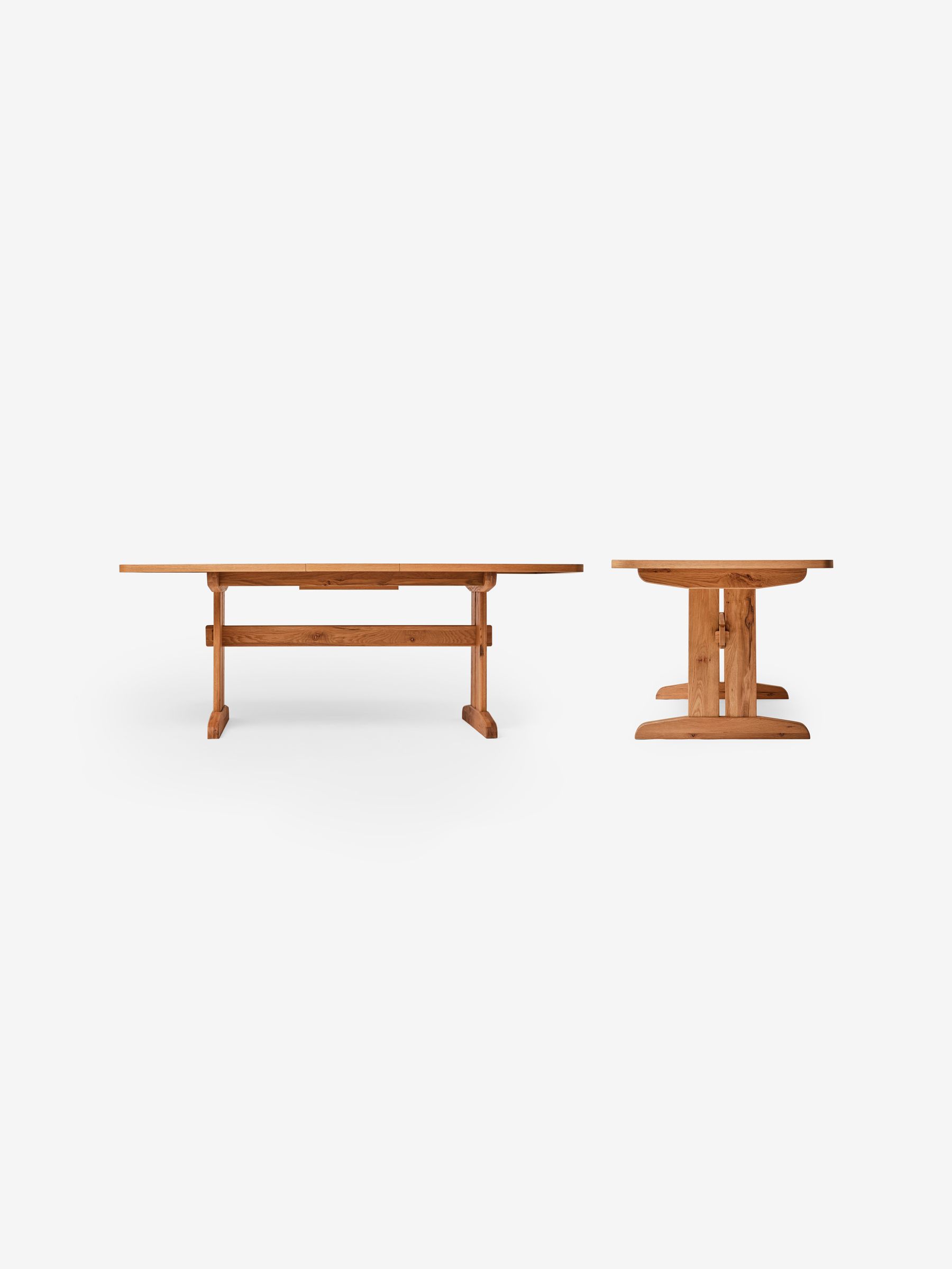 Quinn 6 Seater Dining Table in Oak - Image 7 of 7