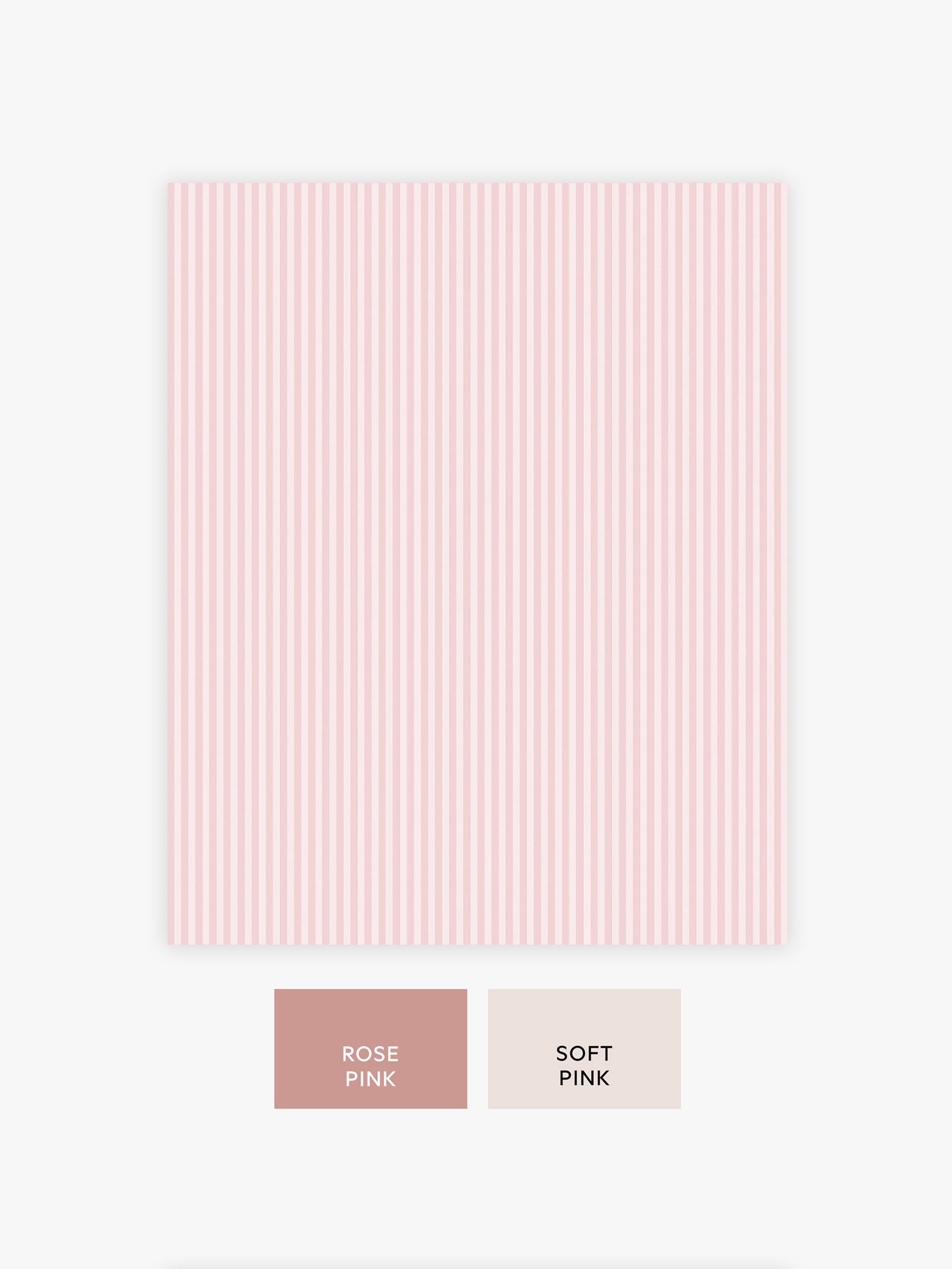 Next Pink Calm Stripe 10M Wallpaper - Image 3 of 5