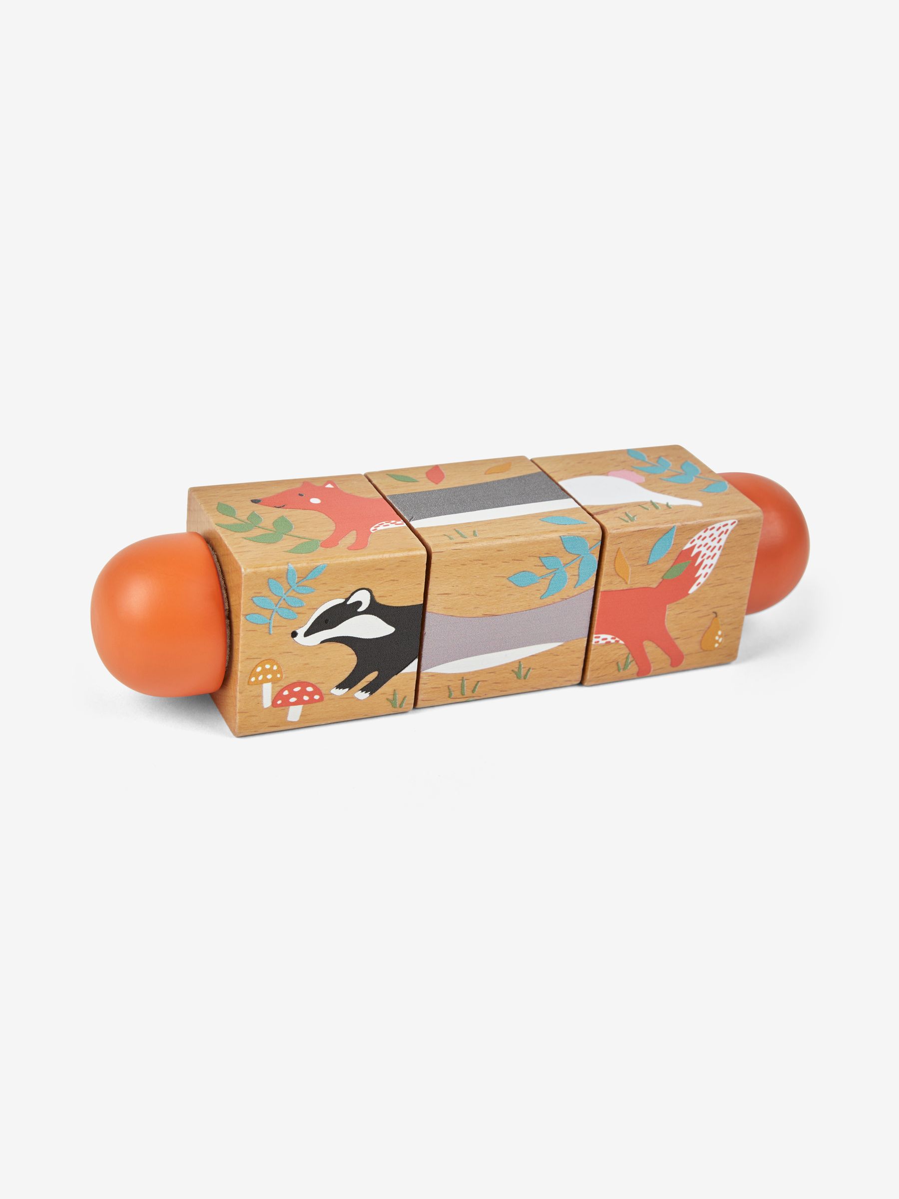 Woodland Wooden Twist Blocks - Image 1 of 7