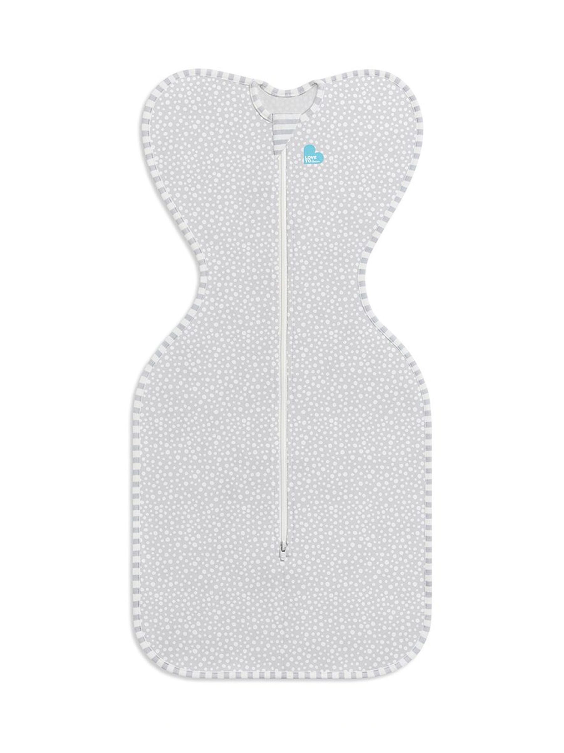 Grey Love To Dream Swaddle Up™ Bamboo Original Wave Dot - Image 3 of 7