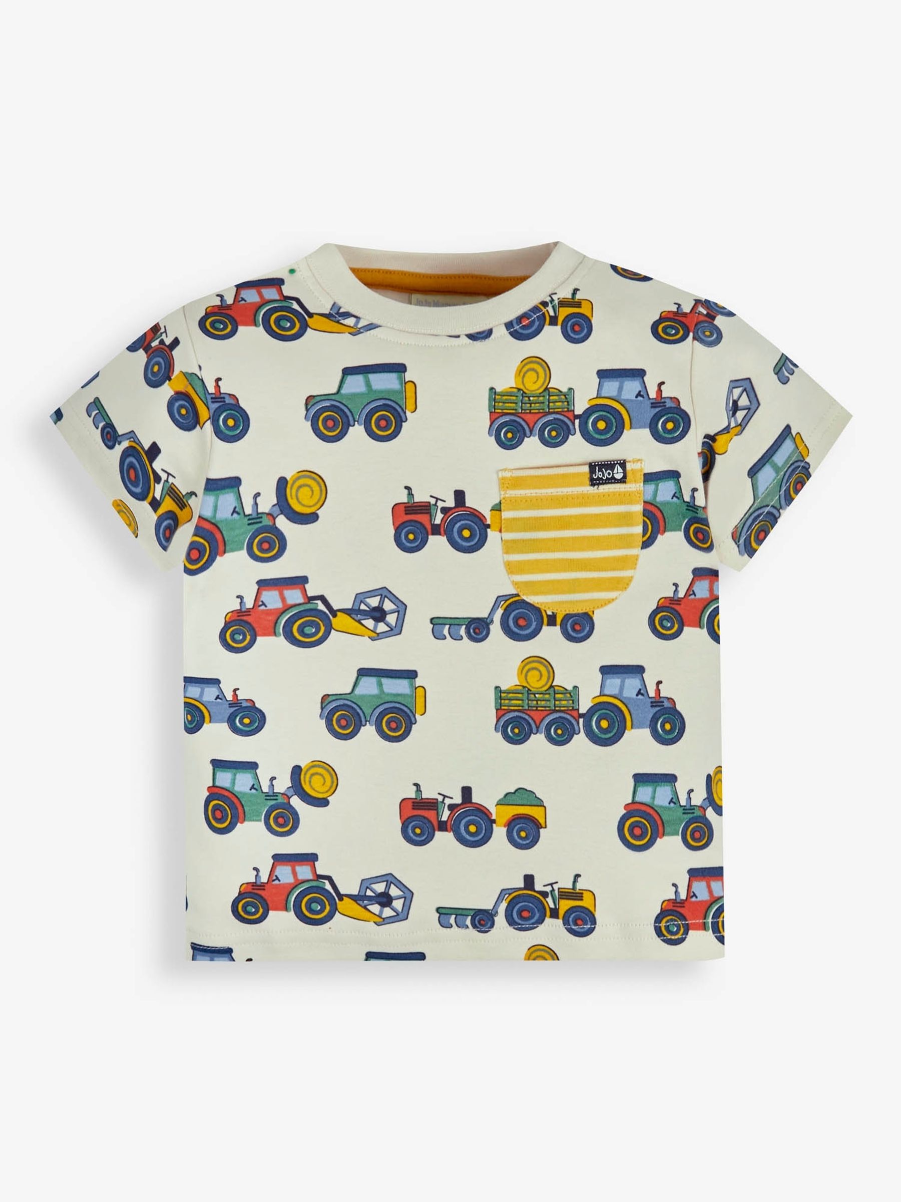 Stone Farm Vehicles Print Pocket T-Shirt - Image 1 of 2