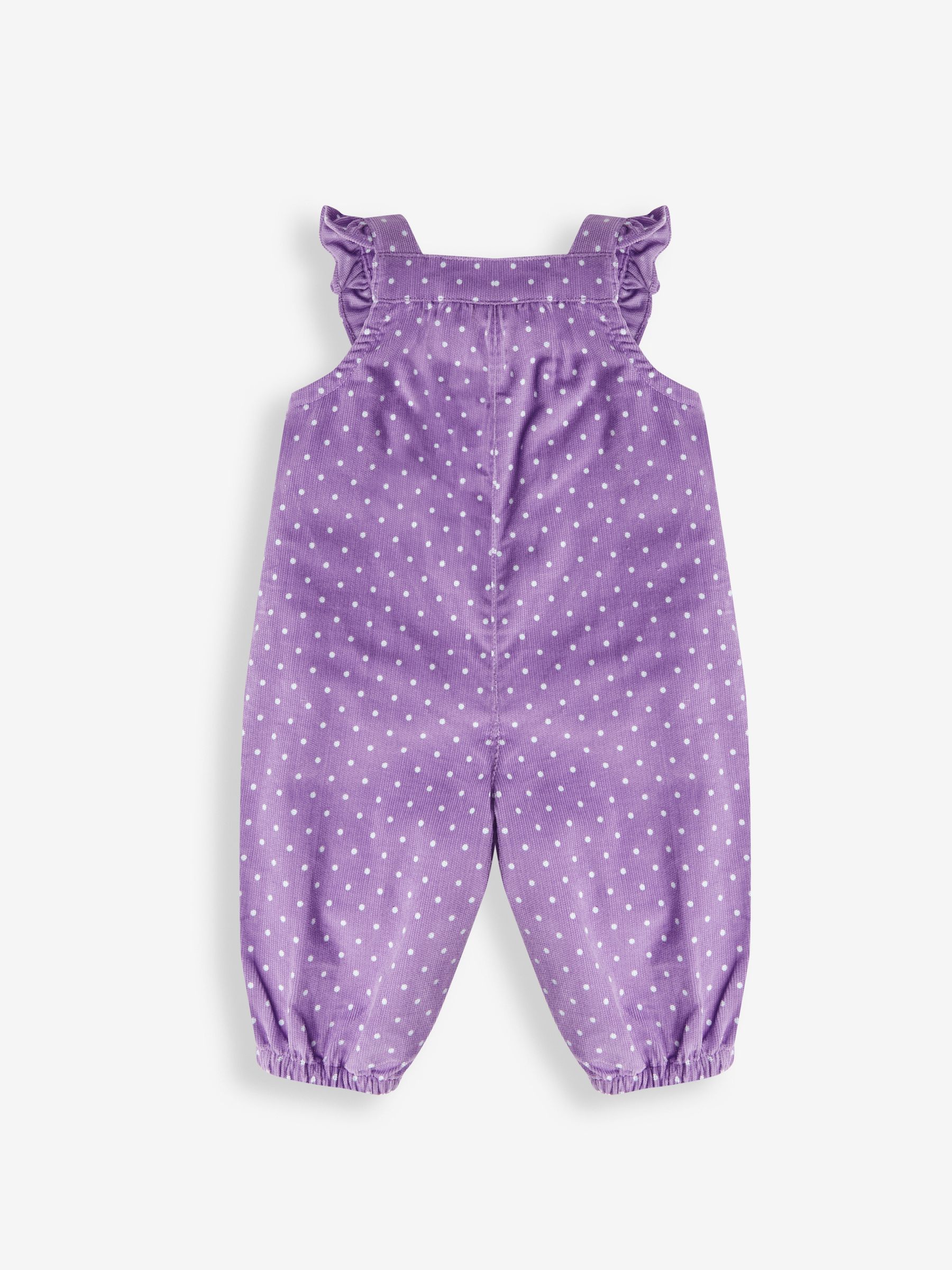 モモ⭐︎ひな Lilac Purple Bunny Appliqué Cord Dungarees & Top Set | JoJo Maman Bébé