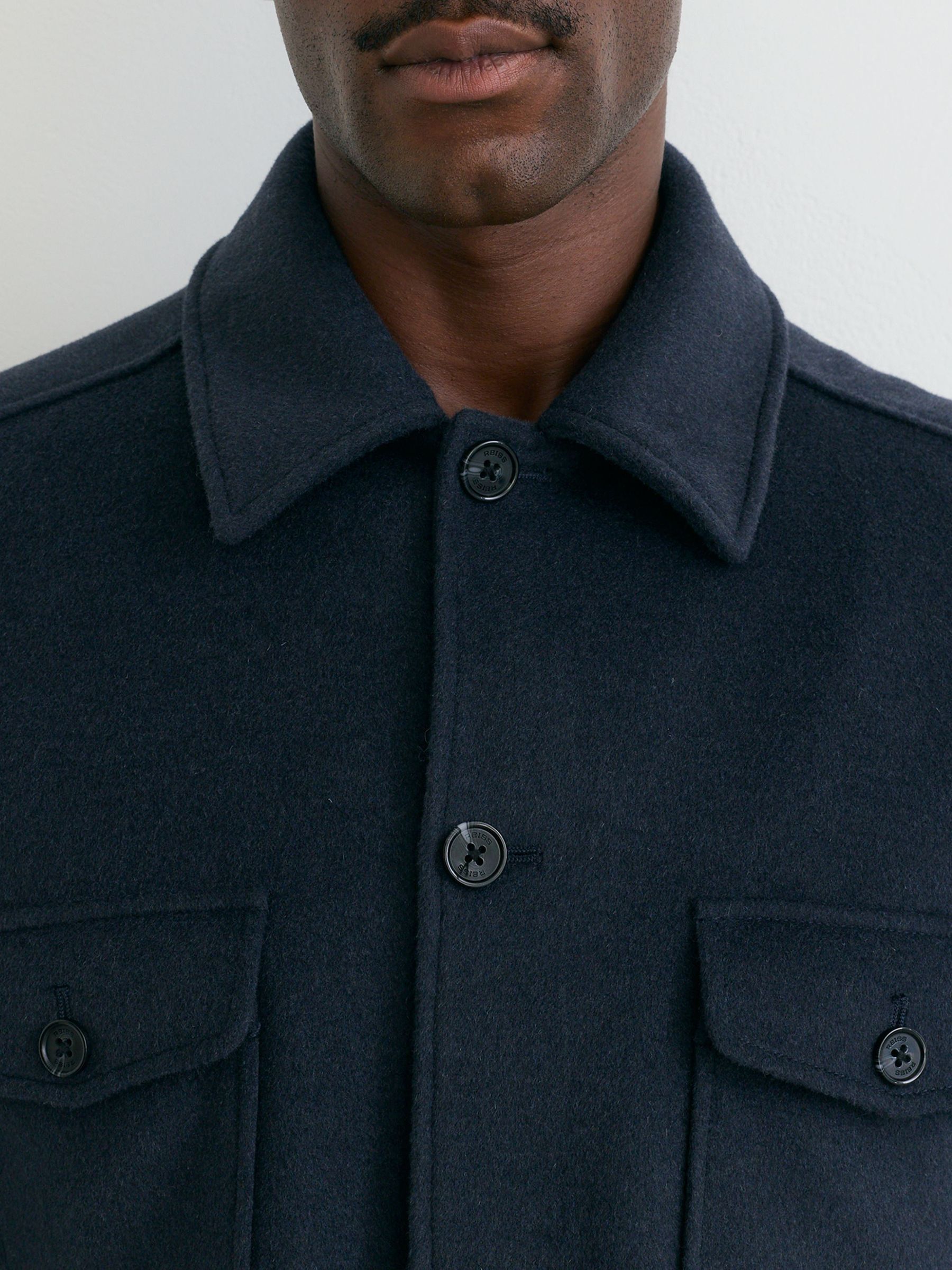 Shirt in Airforce Blue - Image 4 of 7