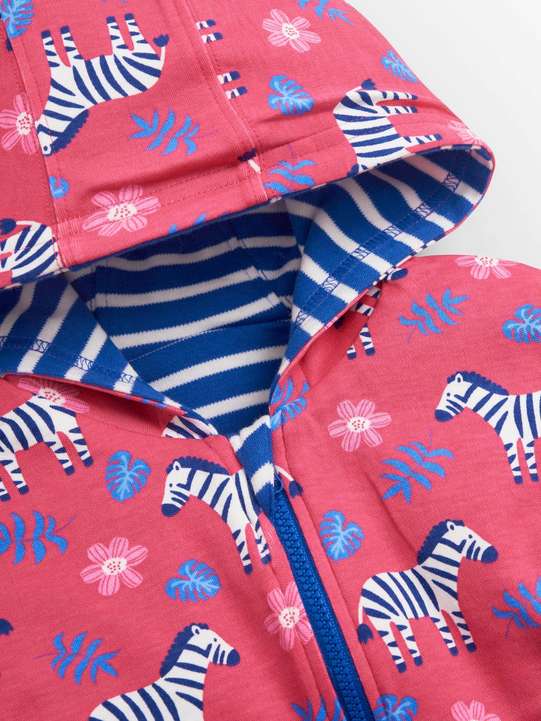 Cobalt Girls Lion Appliqué Reversible Hoodie - Image 3 of 5