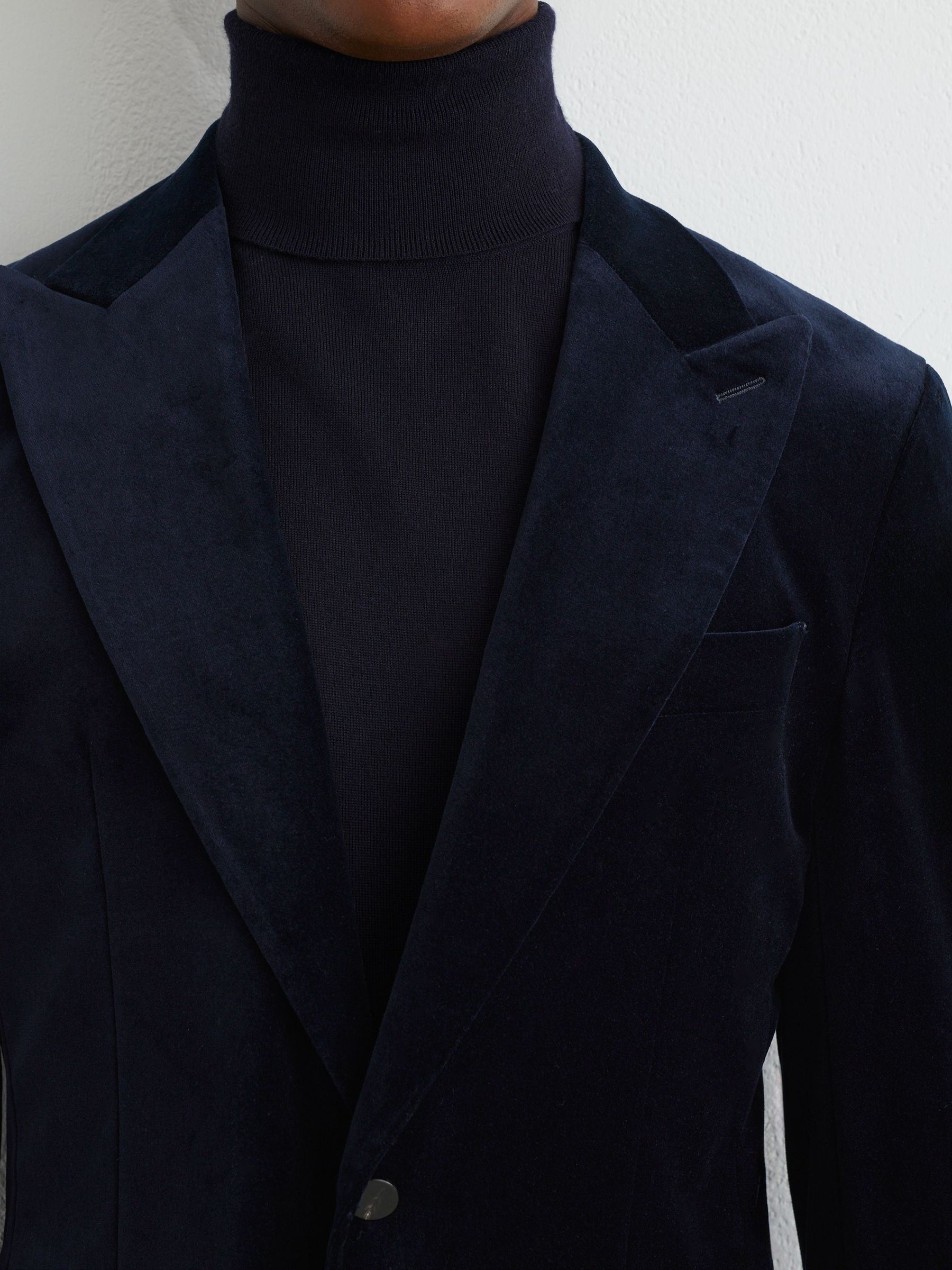 Jacket in Navy - Image 4 of 8